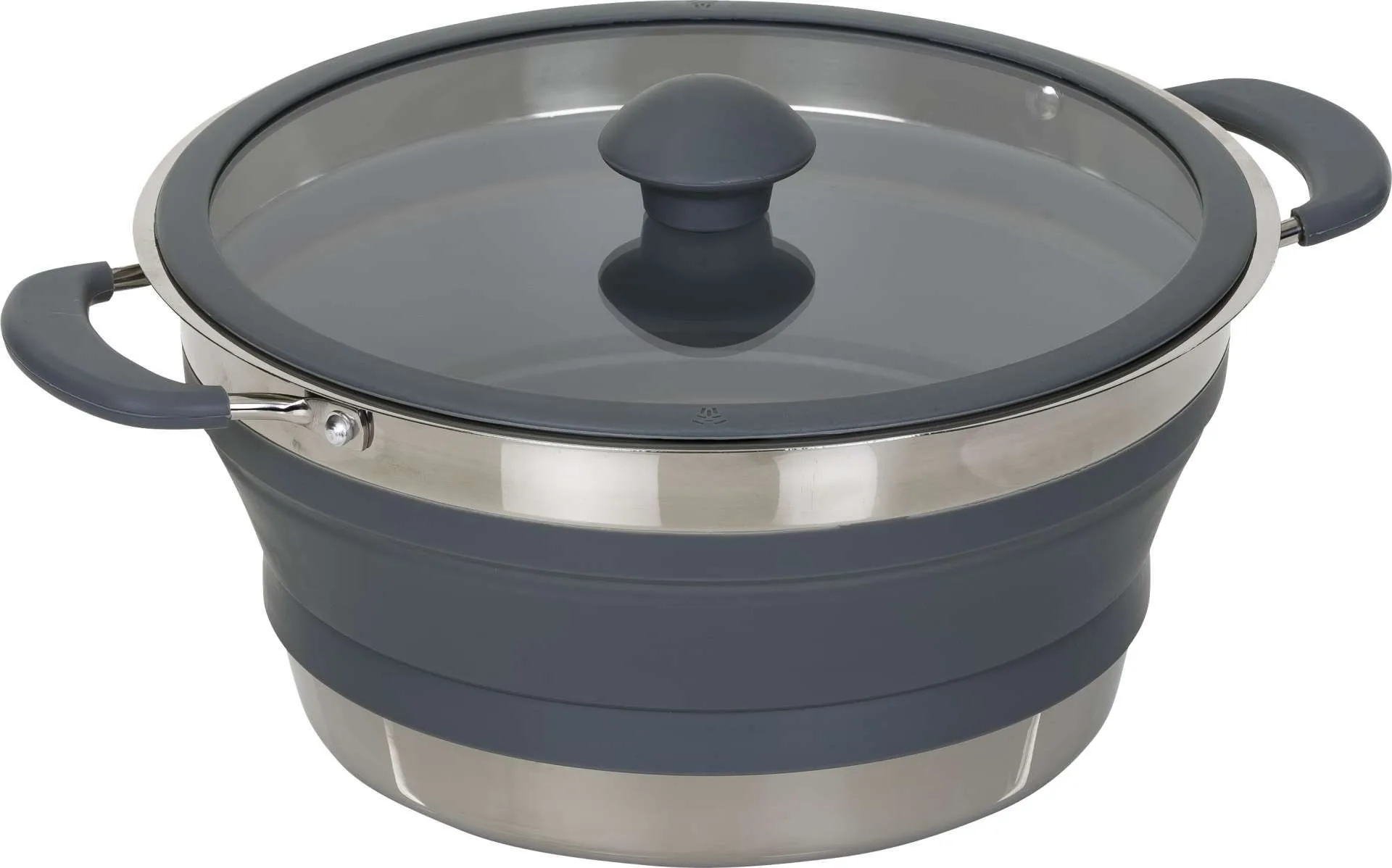 Berger Pot pliable 3,5 litres gris