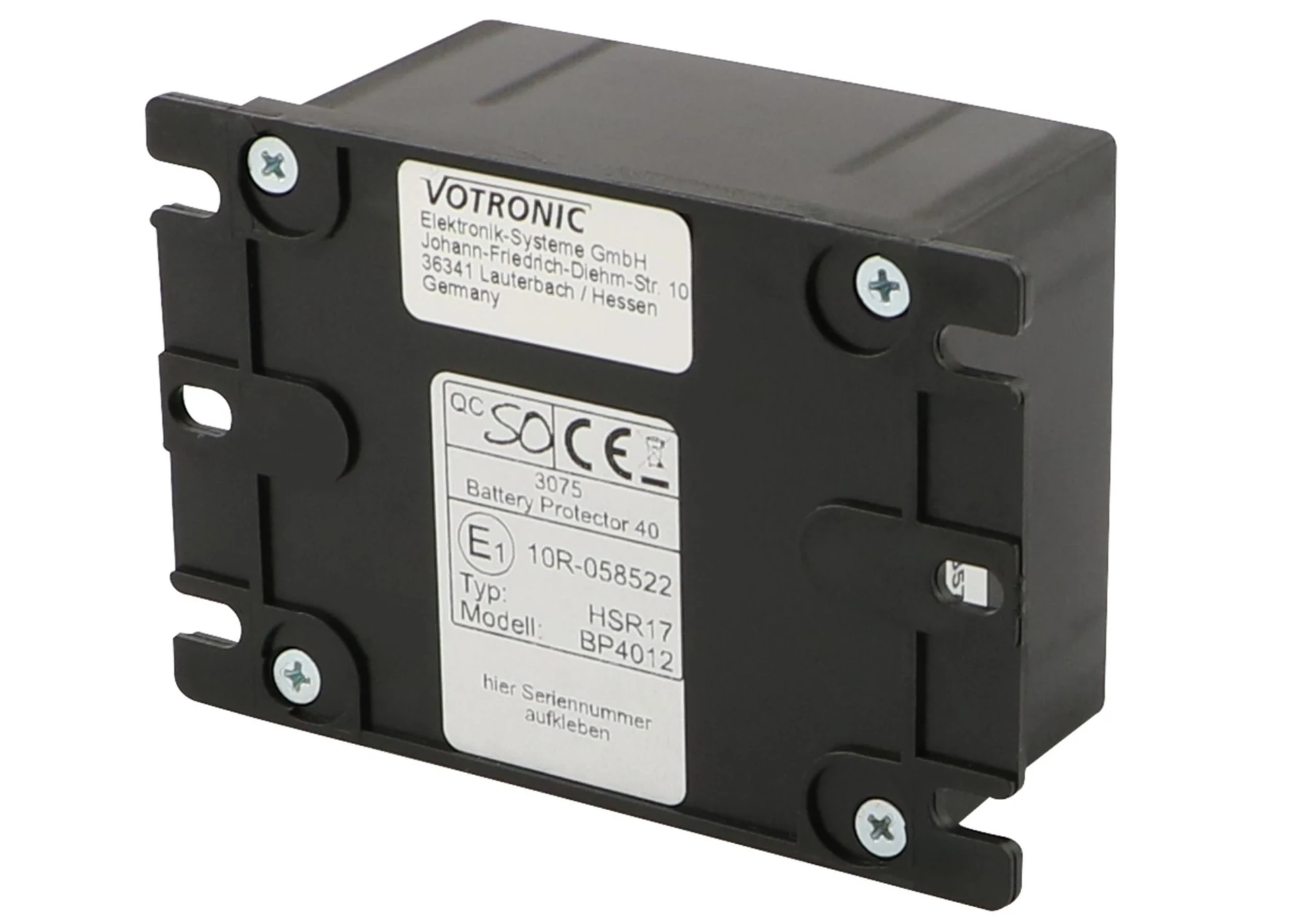 Batteriewächter 40 Ampere mit Akku-Überwachung für 12 Volt Systeme