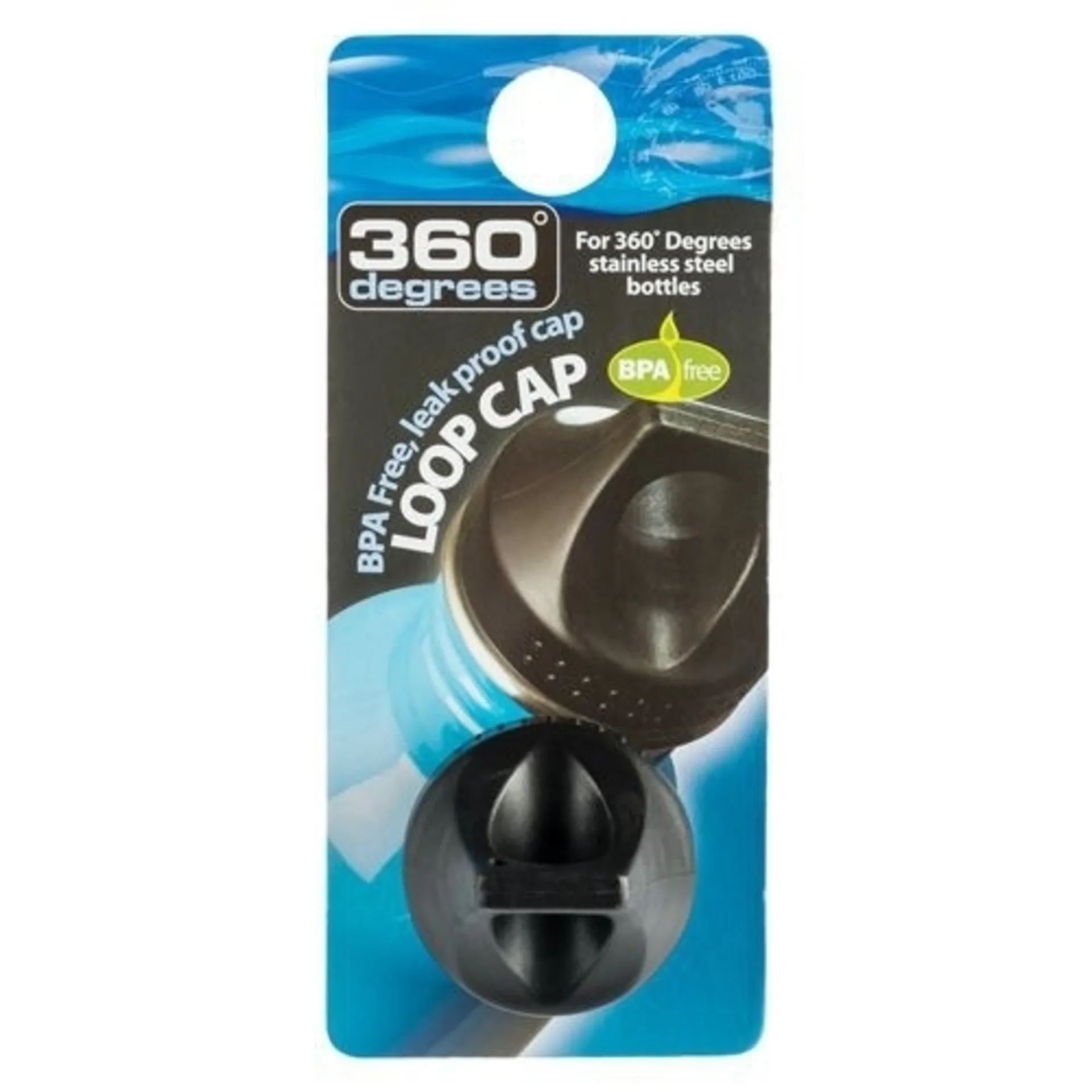 SS BOTTLE LOOP CAP (m6) 360 Degrees Trinkflasche