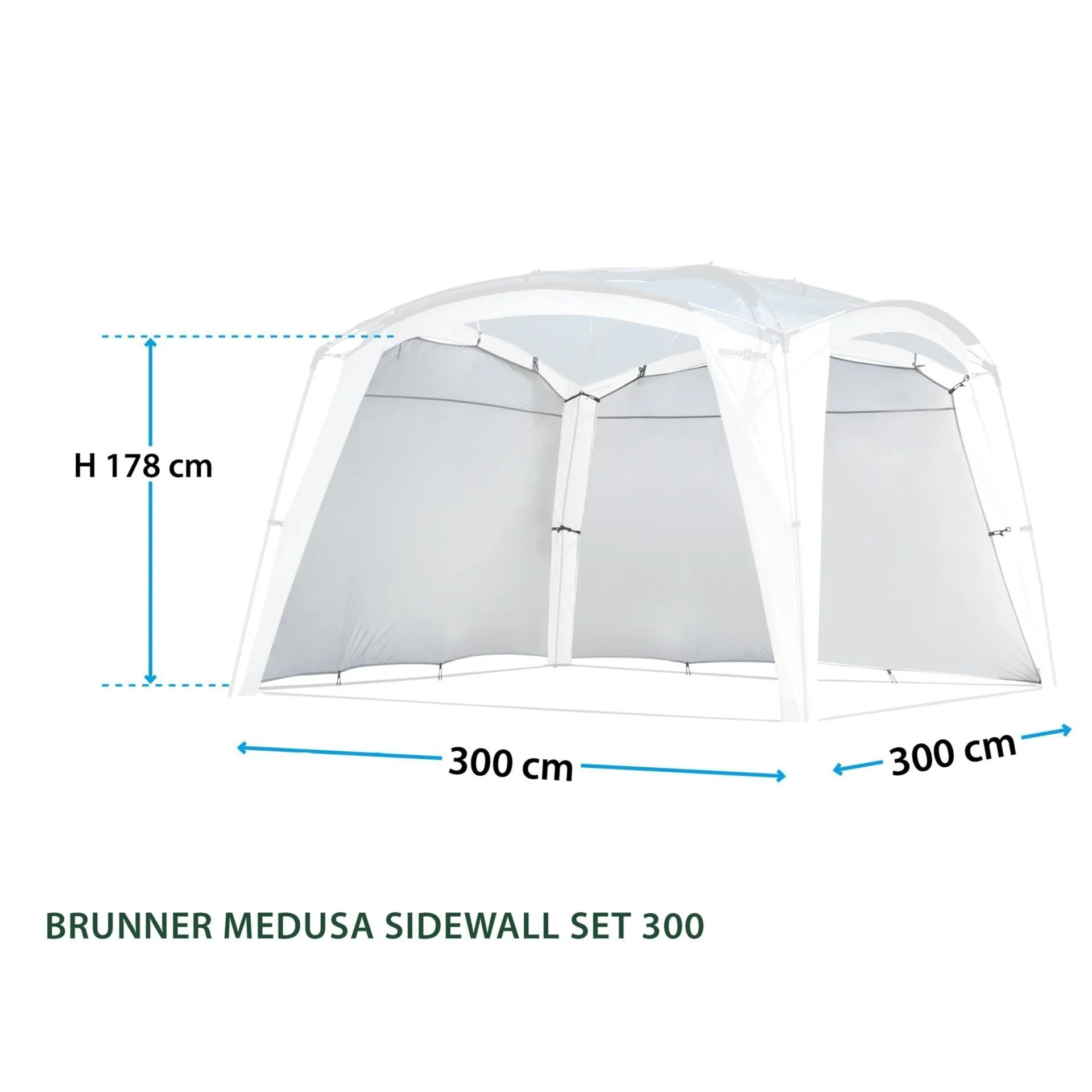 Brunner Medusa Pavillon Set 300 cm