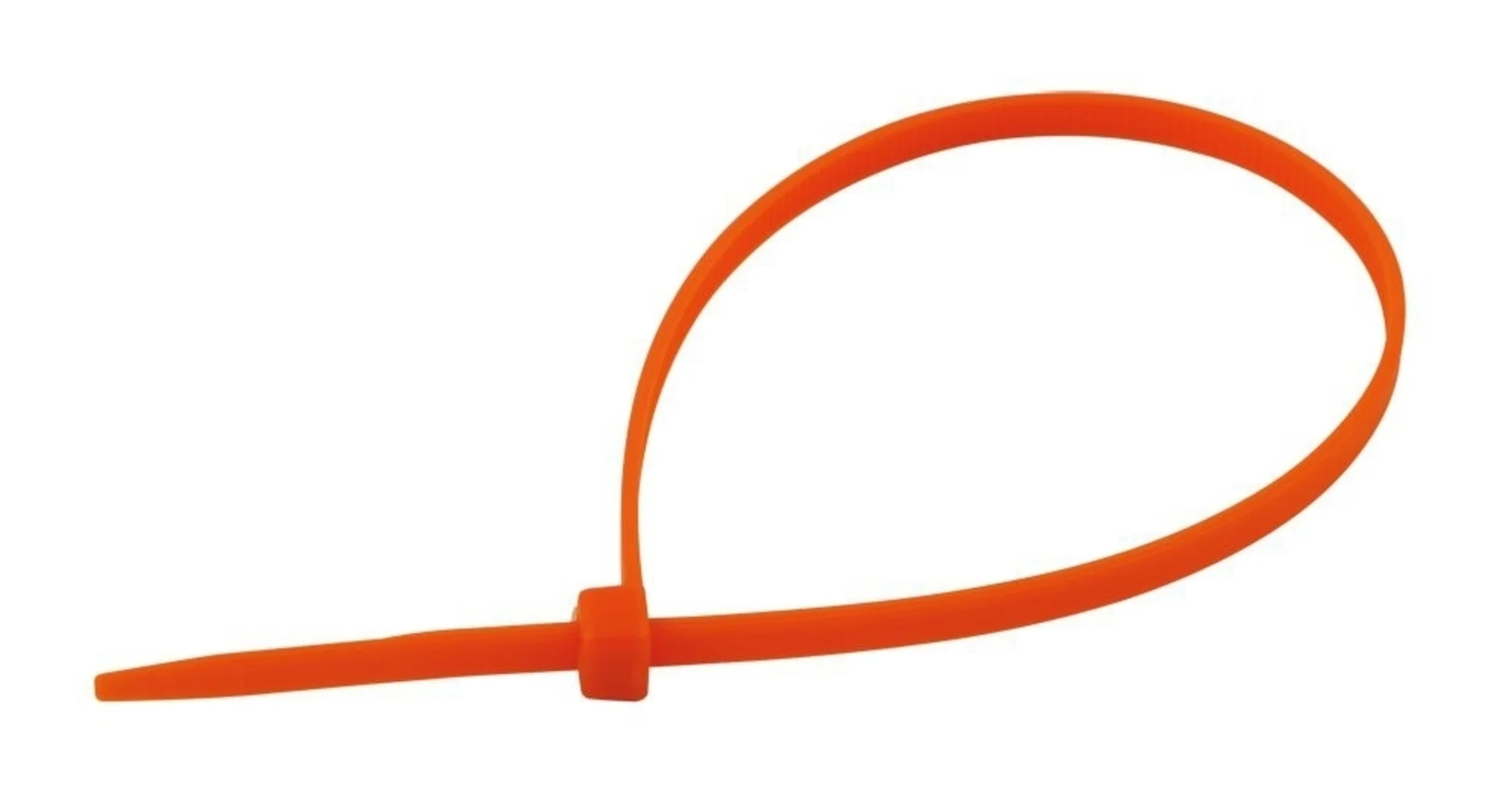 Kabelbinder 365 x 7.6mm mit KU-Zunge, orange