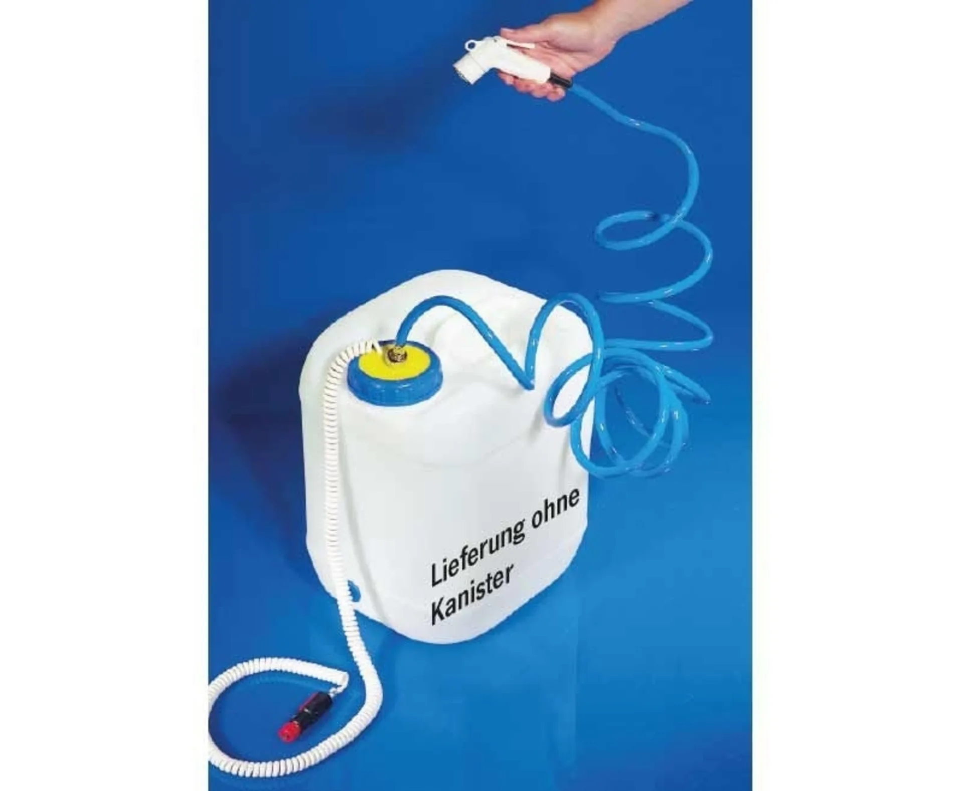 douche mobile à spirale 12V avec kit de douche (sans bidon)