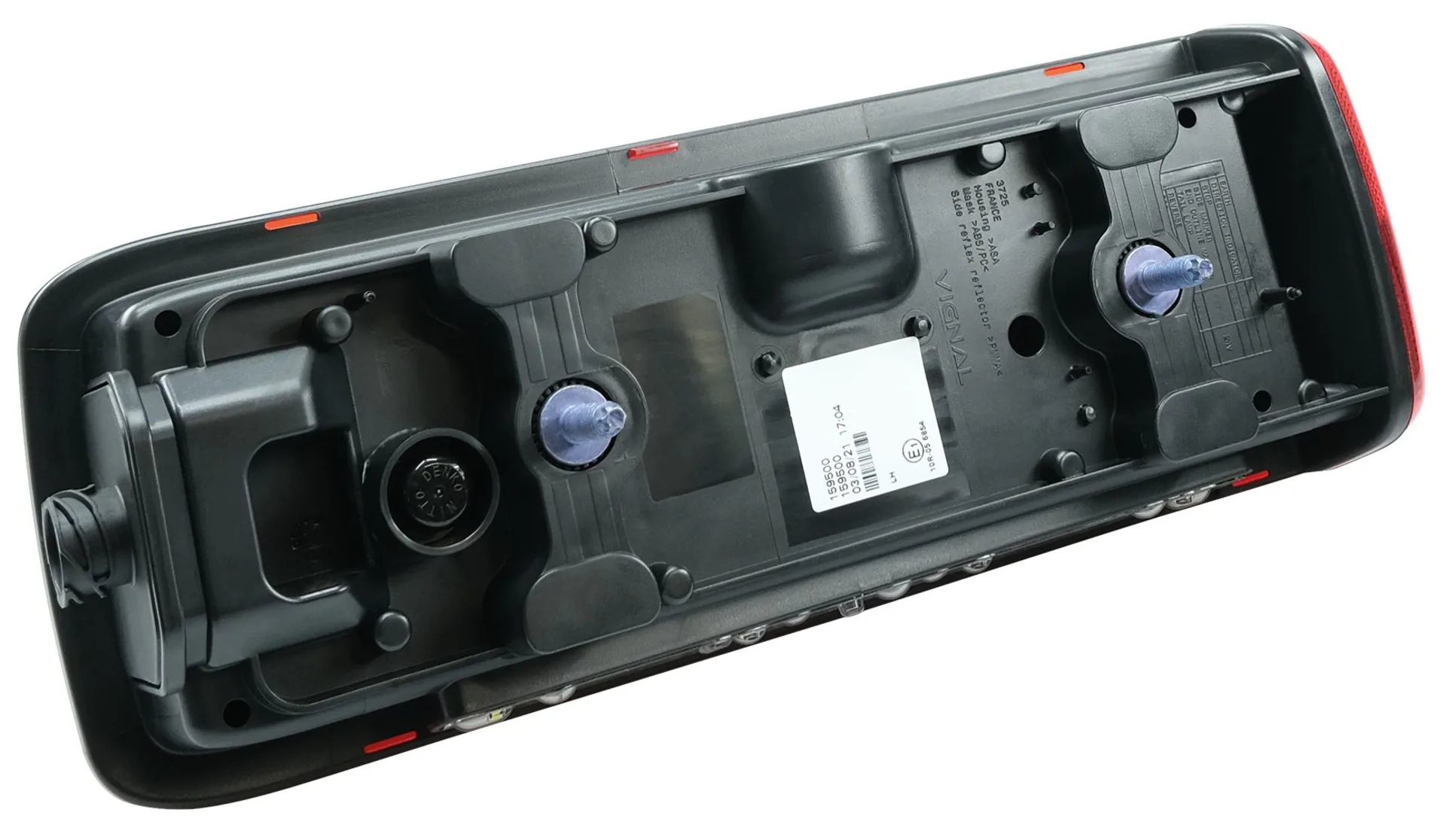 Vignal - LED-Schlussleuchte LC10 24V links 357x130mm, mit Zentralstecker seitl., KZL
