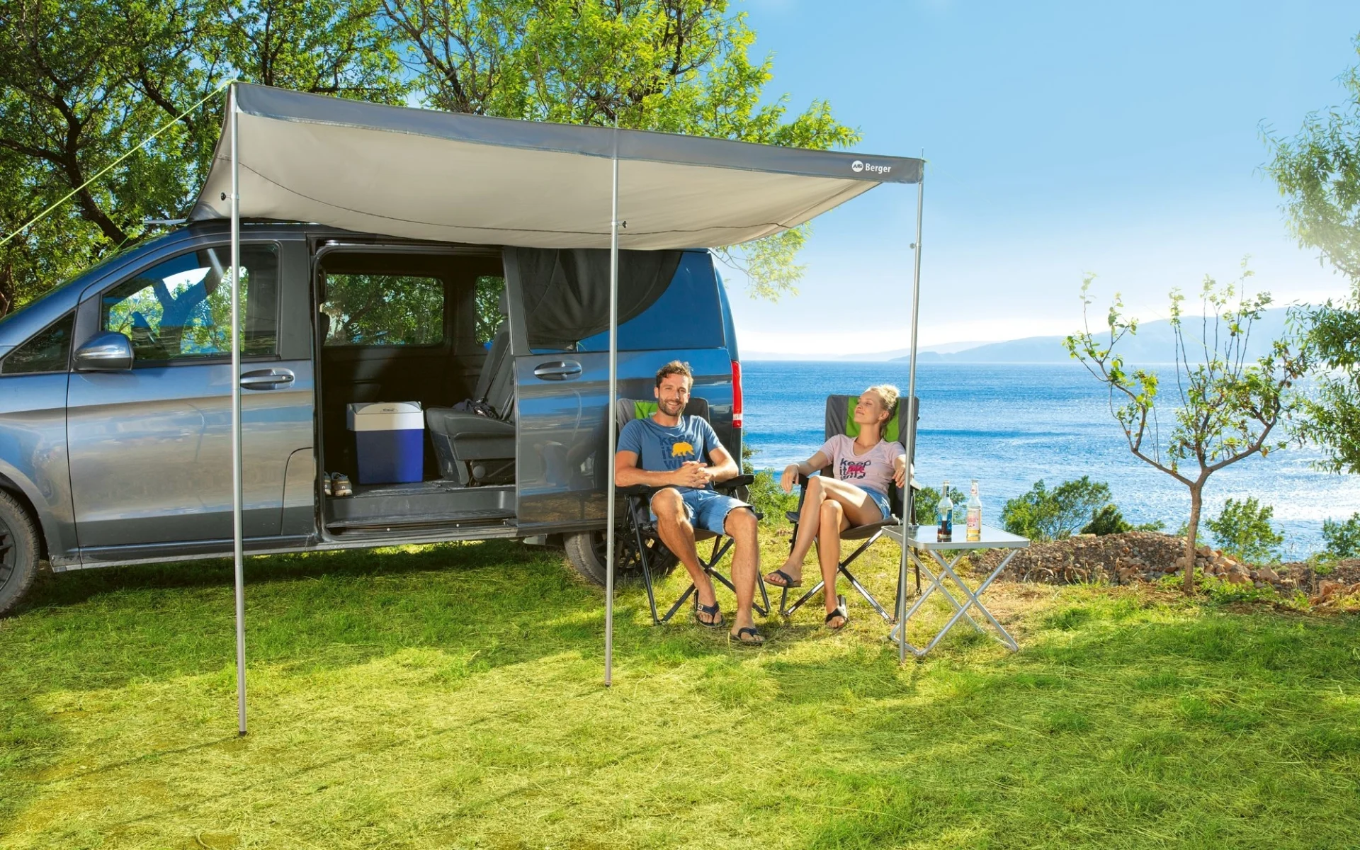 Berger Sonnenvordach für Bus & Wohnwagen