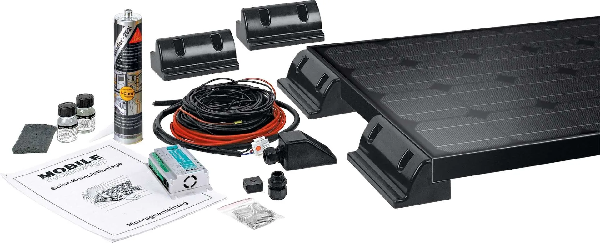 Büttner MT 220-2 MC Black Line Système solaire complet 220 Wp