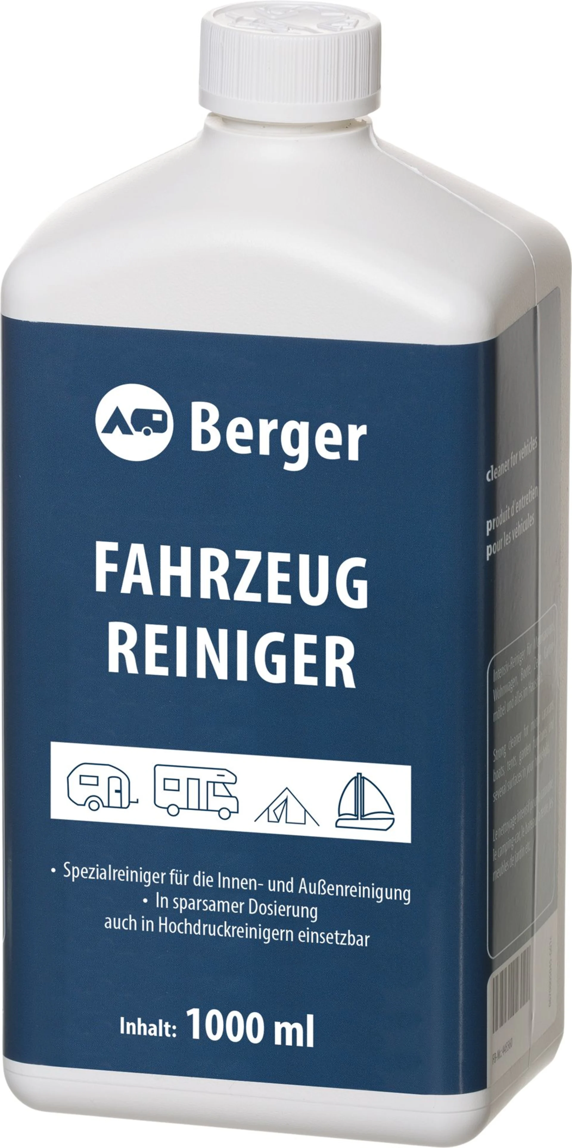 Berger Reinigungskonzentrat Fahrzeugreiniger für Innen und Außen 1 Liter