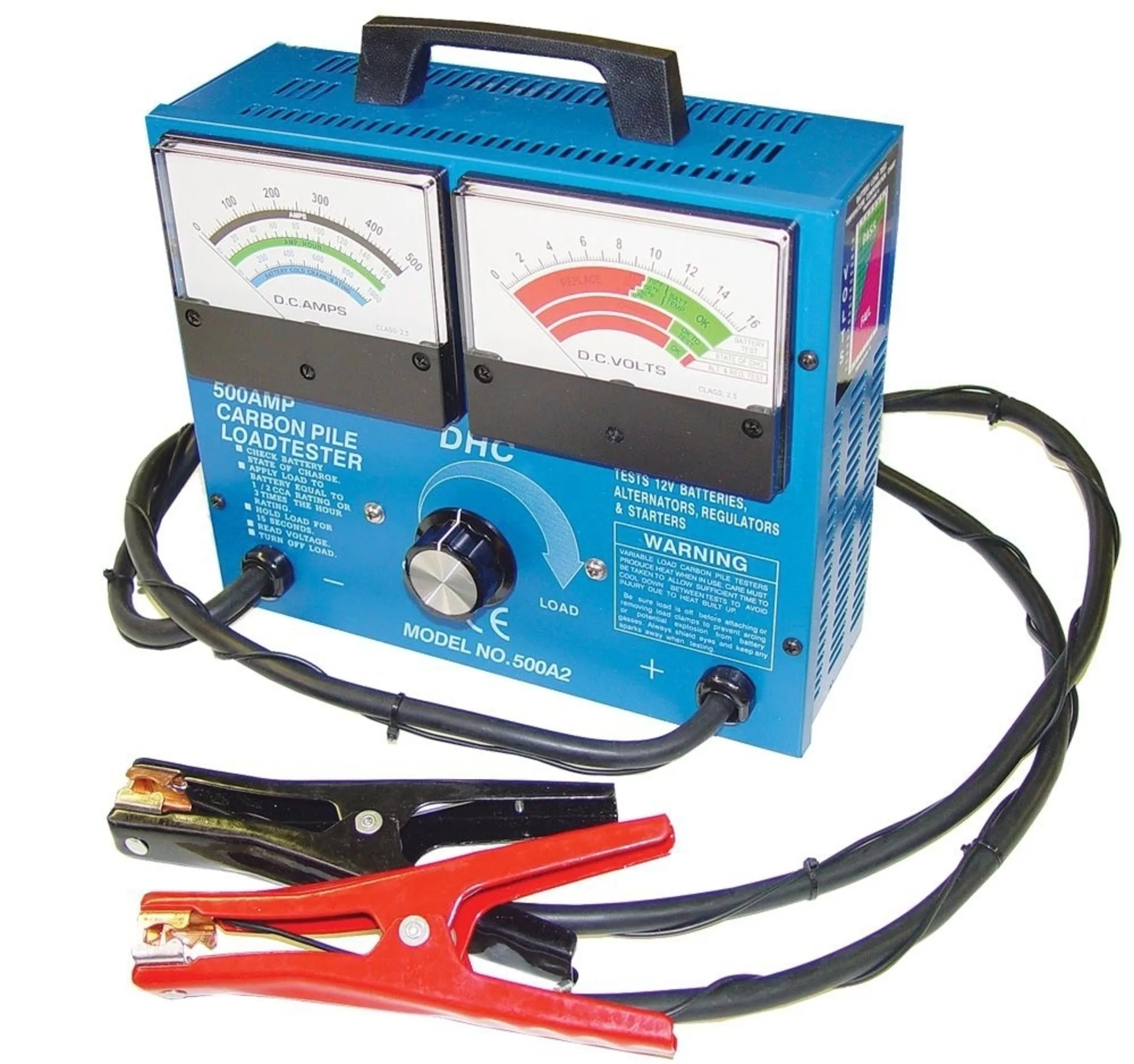 Analog Batterie-Tester 12V 500A