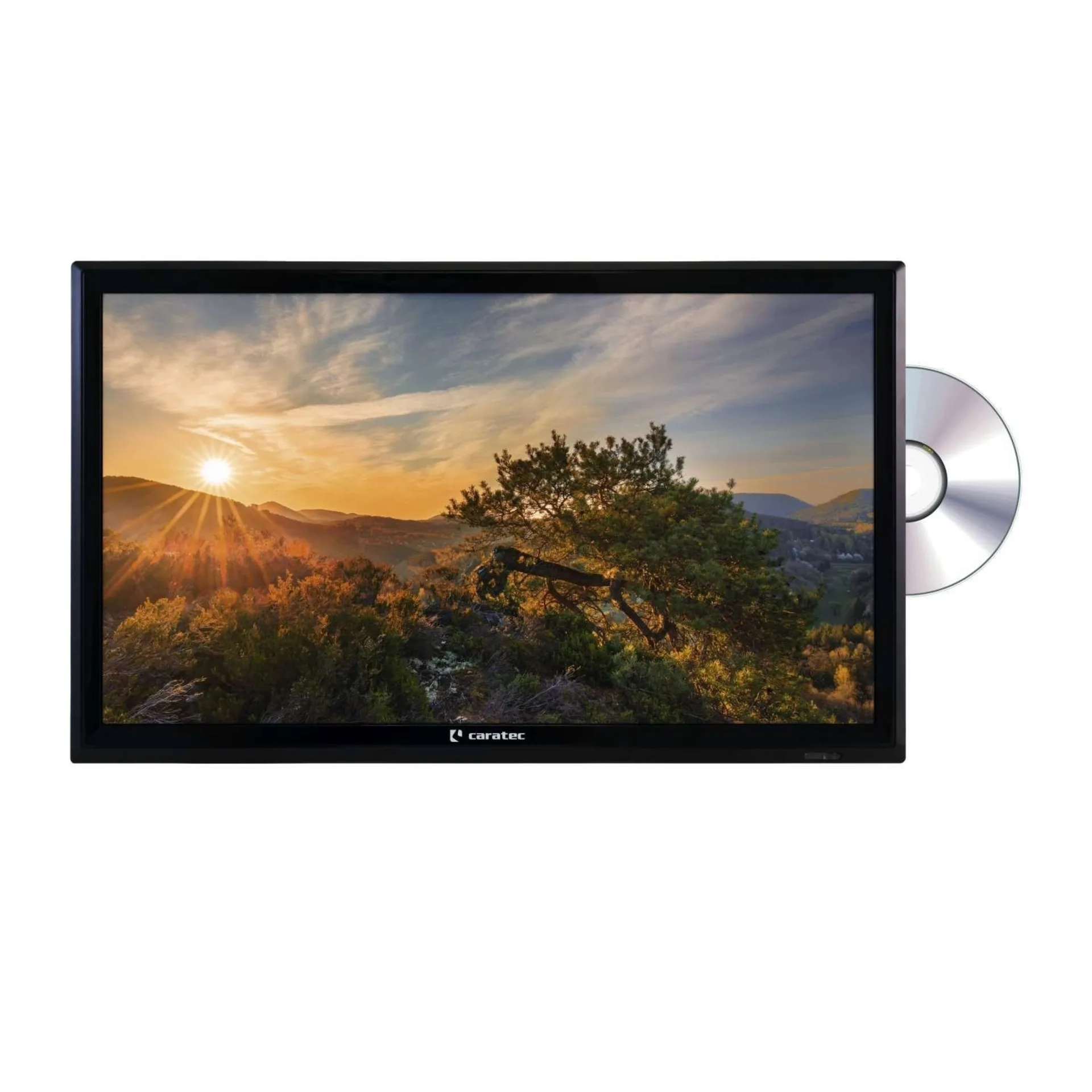 Caratec Vision CAV190P-D 47cm 19" TV grand angle avec DVB-T2 HD DVB-S2 et lecteur DVD