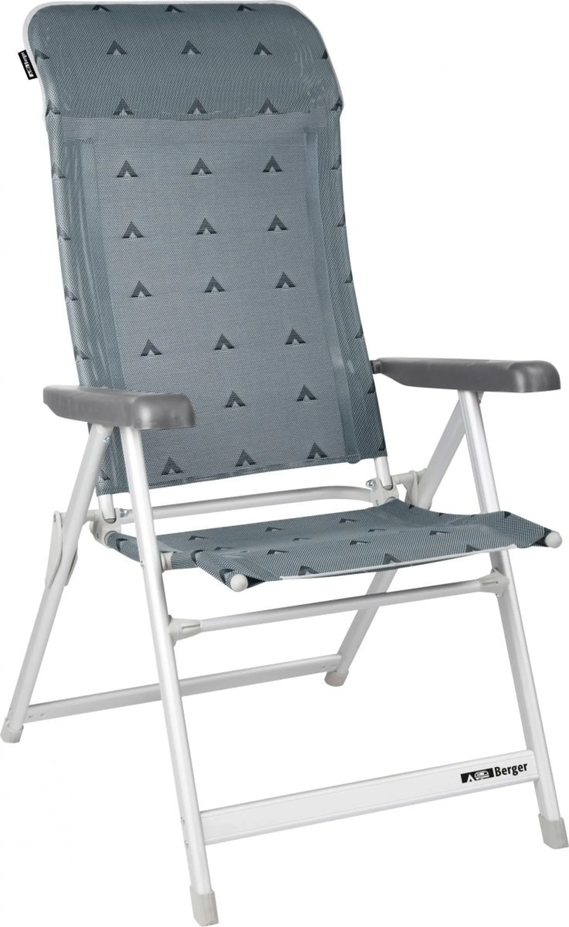Berger Luxus Klappsessel Grau