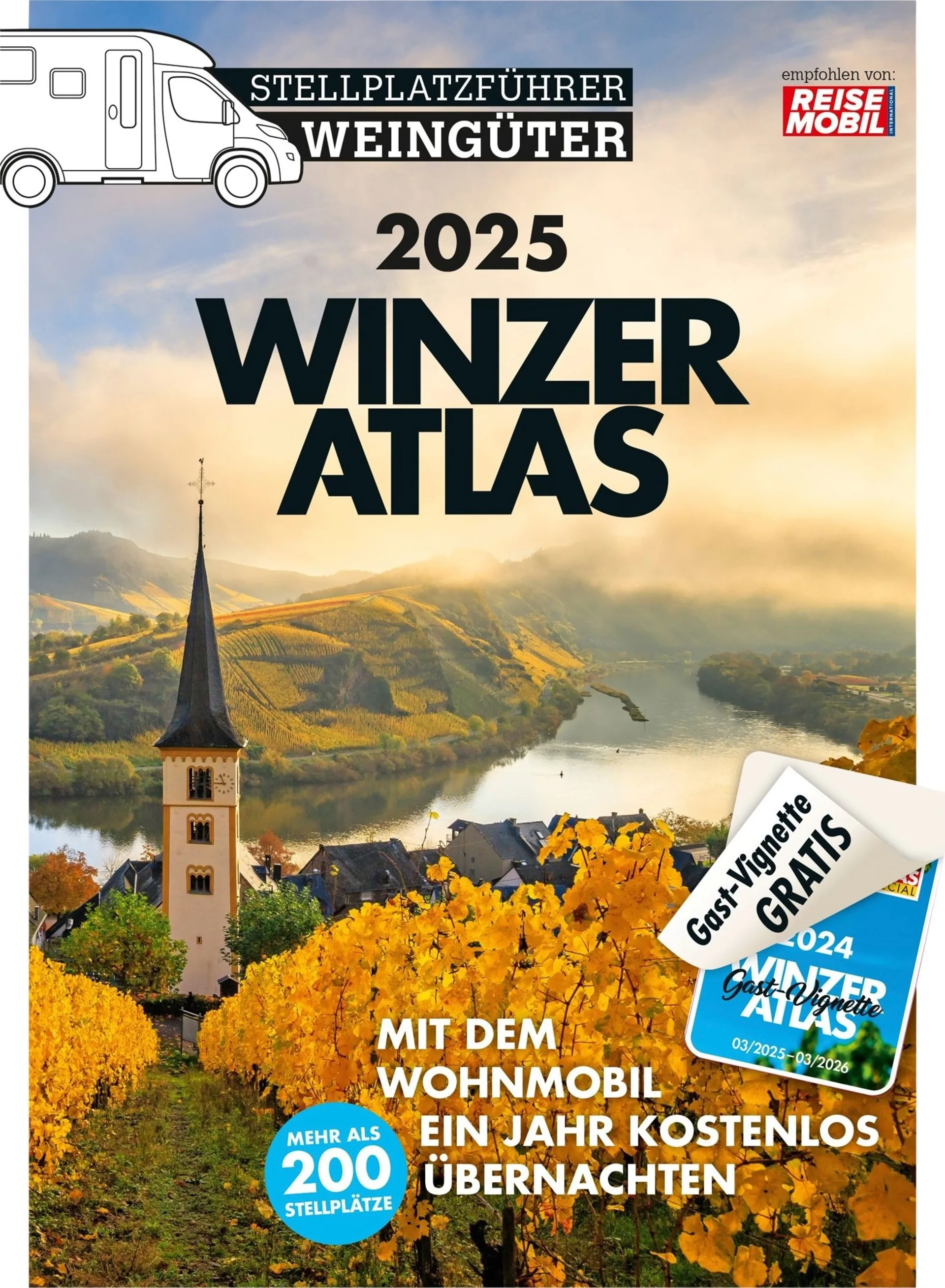 Stellplatzführer Weingüter Winzeratlas 2025