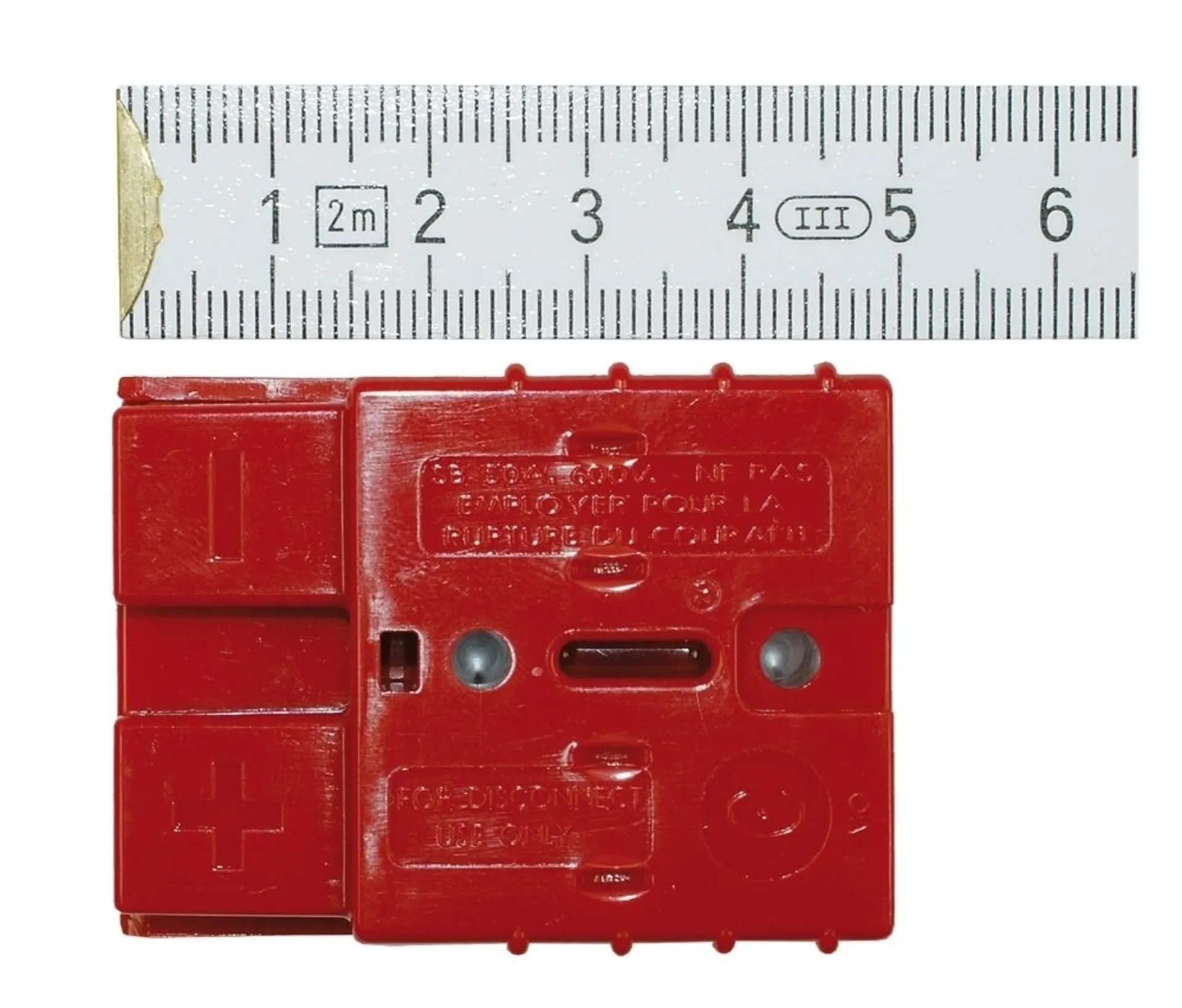 1 pc connecteur REMA 2 pôles -16 mm2 rouge