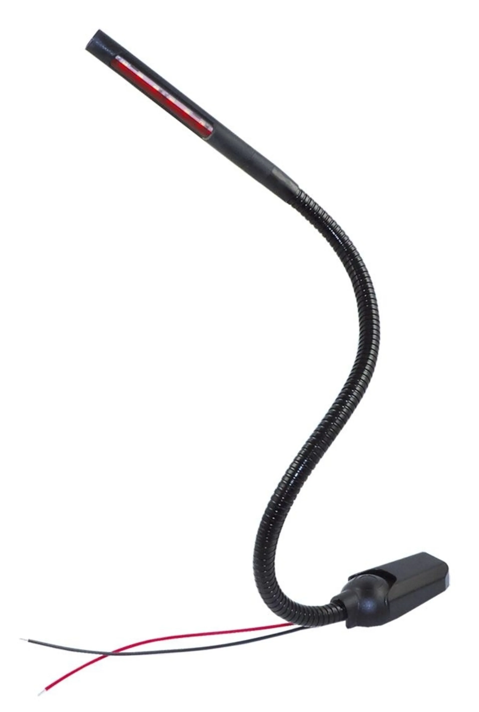 Labcraft - LED-Leselampe rot/weiss 12 V 460 x 35 mm, mit Schalter, 72 lm