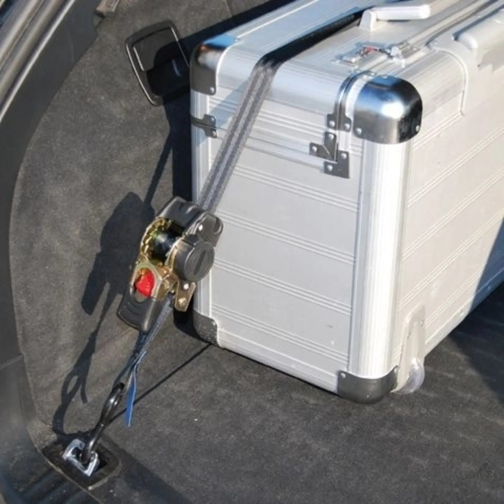 Sangle d'arrimage Auto Cargo Belt Sangle de serrage avec enrouleur automatique