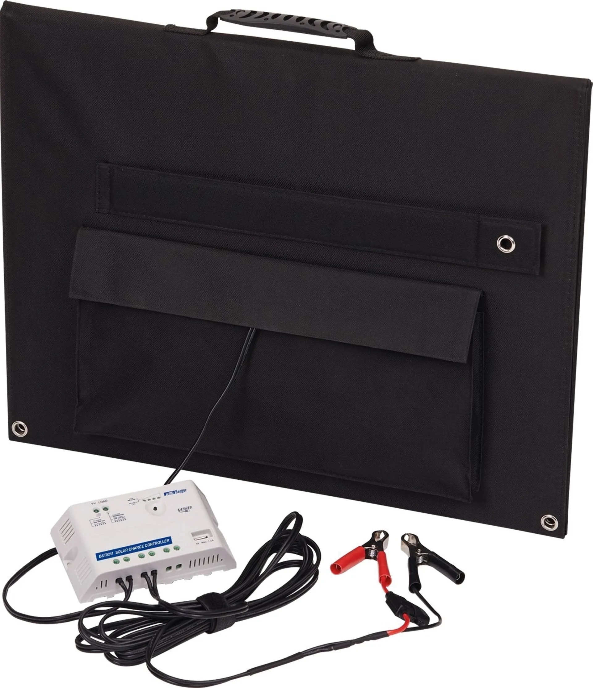 Berger Smart Travel Faltbares Solarmodul 120 W inkl. Solar-Laderegler