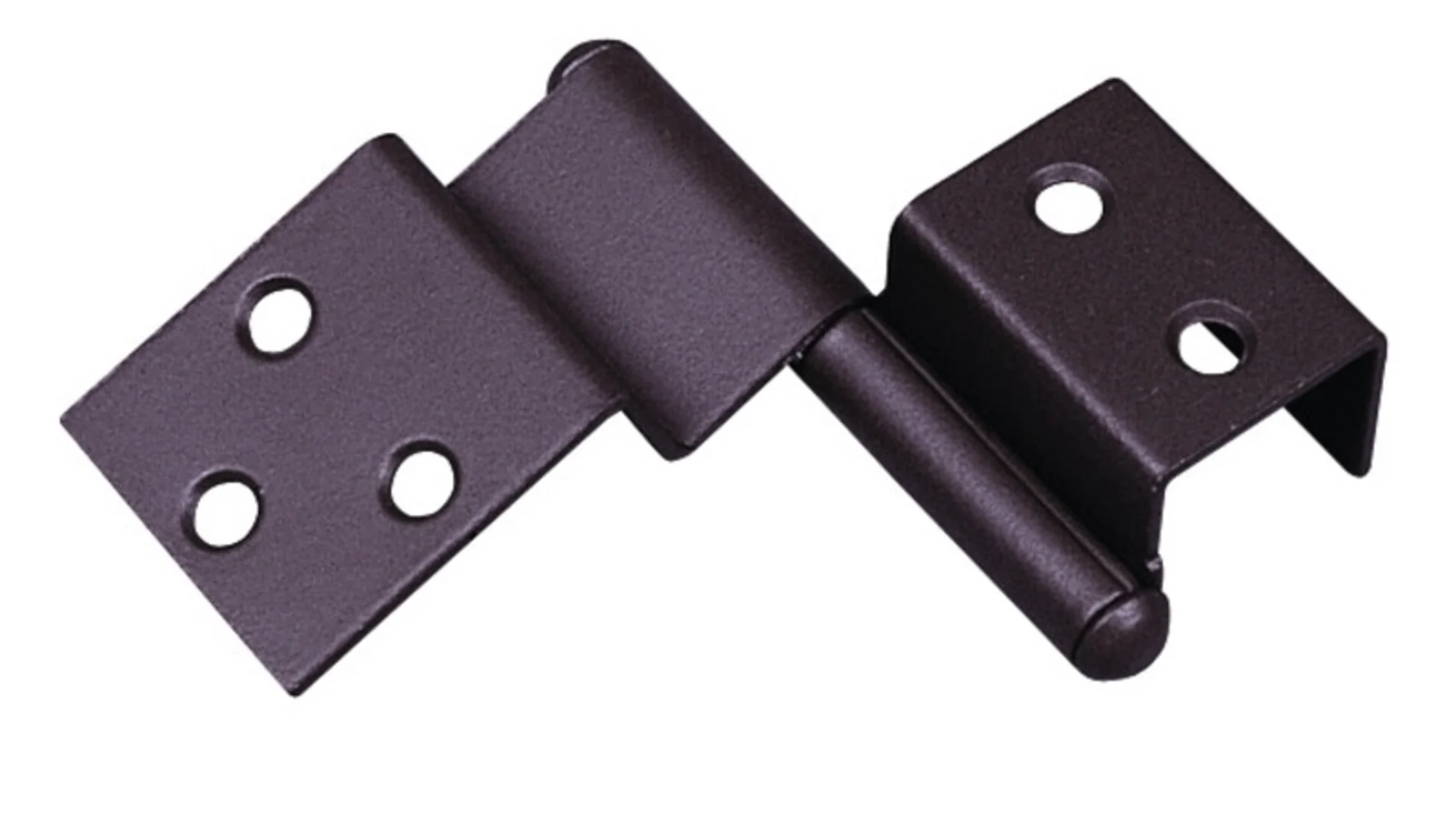 2 Spezialscharniere links (braun)
