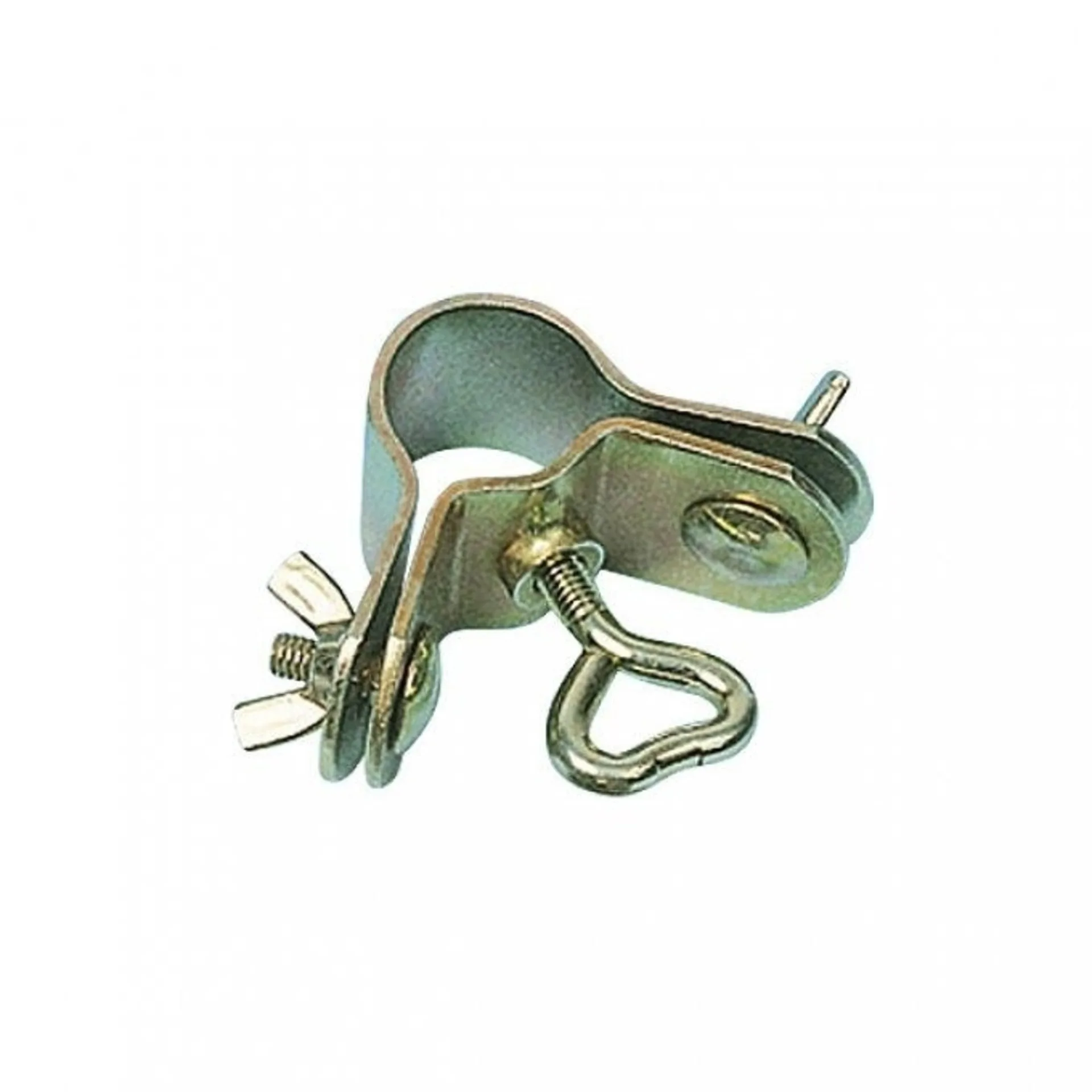 Berger Eck-Rohrschelle gold 28 - 32 mm 2er Set