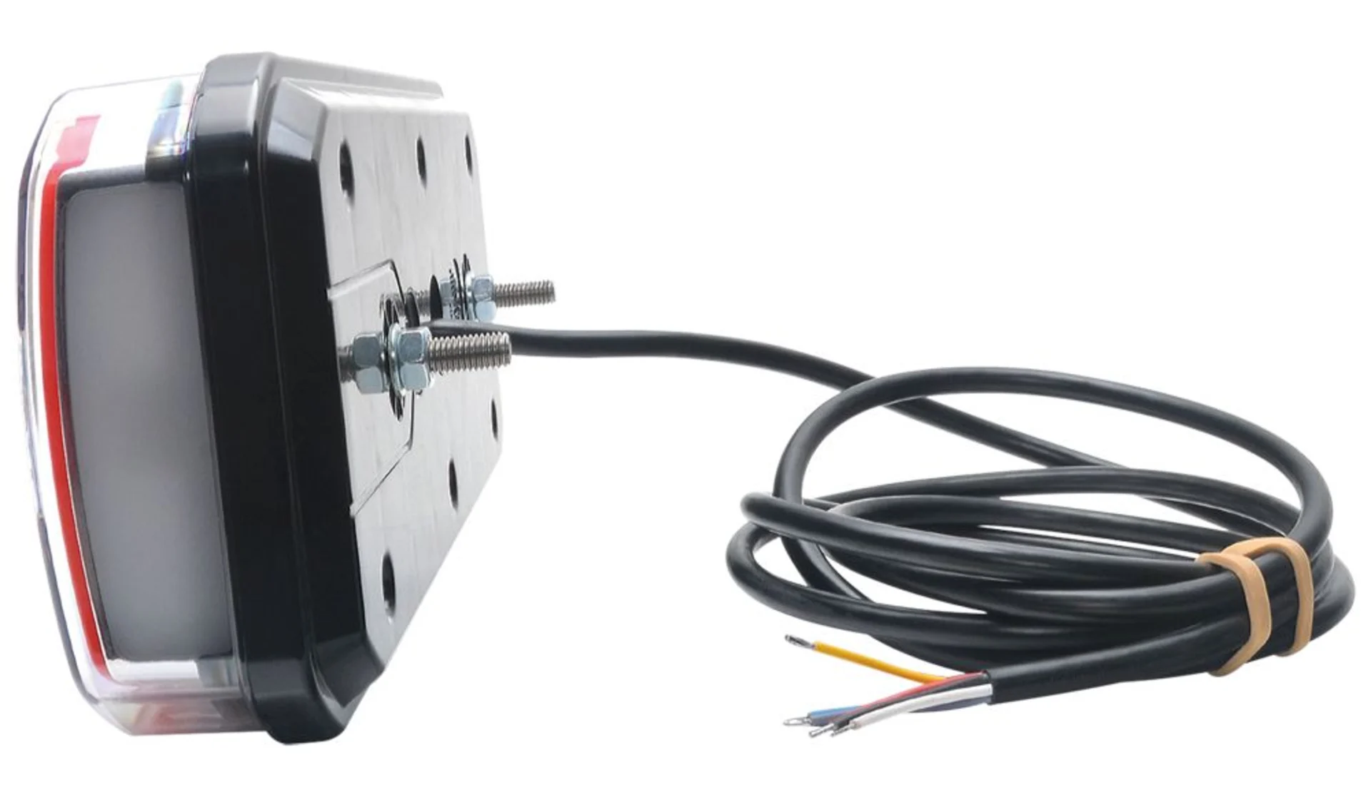 WAS - Schlussleuch. LED 12/24 V rechts 306 x 133 mm, rechts, mit RFL und NSL, mit dynamischem Blinklicht