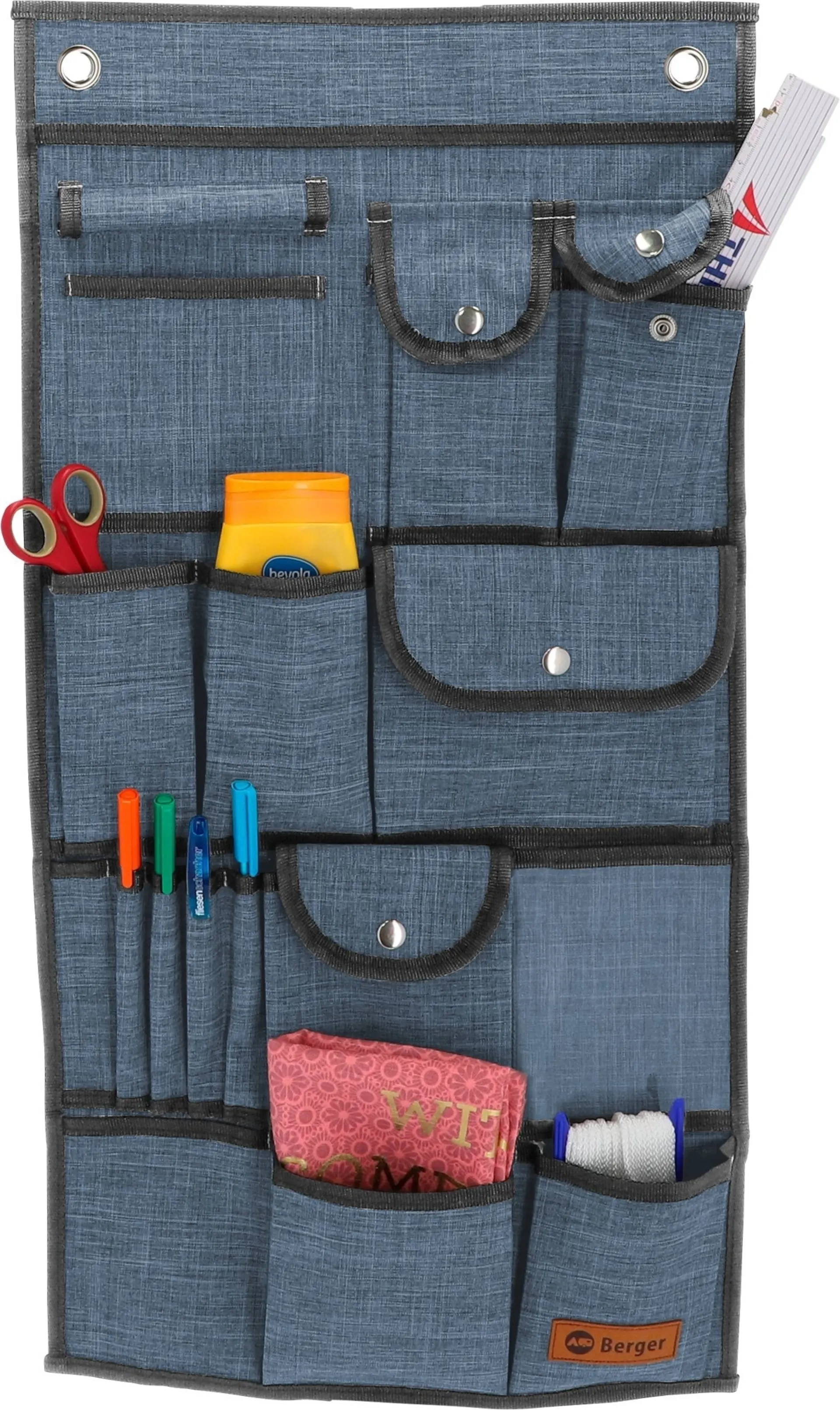 Berger Milo Vario sac suspendu bleu 38 x 75 cm