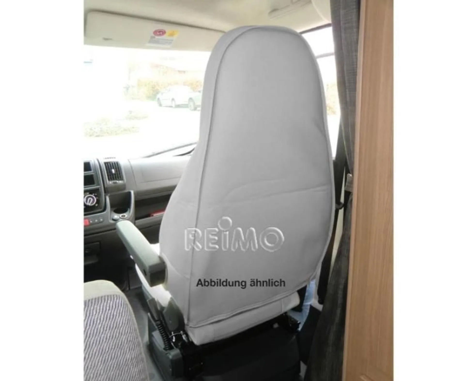 Mikrofaser Schonbezug für Fiat Ducato ab Bj, 2007 - Grau