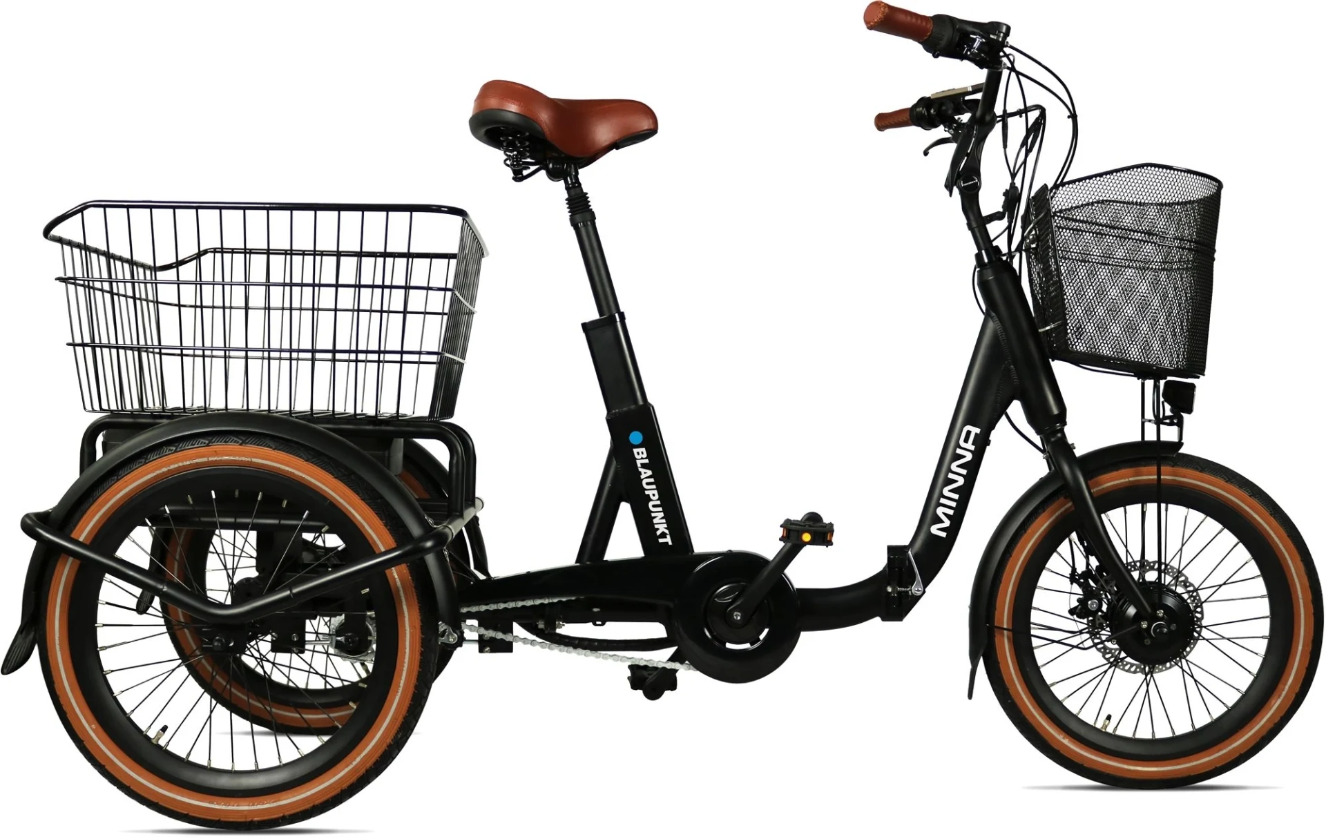 Blaupunkt E-Trike / Vélo cargo électrique Minna Blaupunkt E-Trike / Vélo cargo électrique Minna