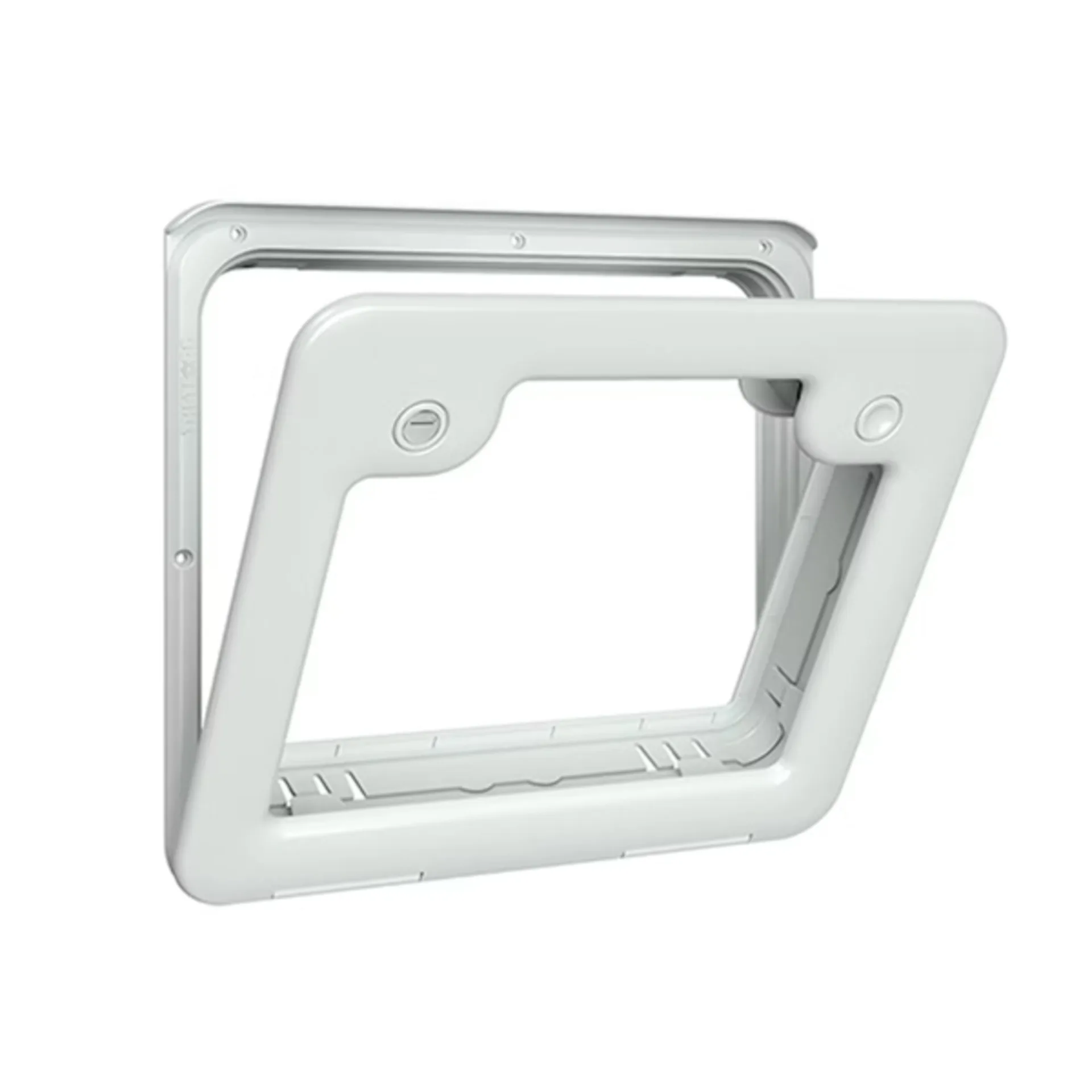 Thetford Modell 3 Serviceklappe Kassettentoilette 349 x 296 mm Hellgrau