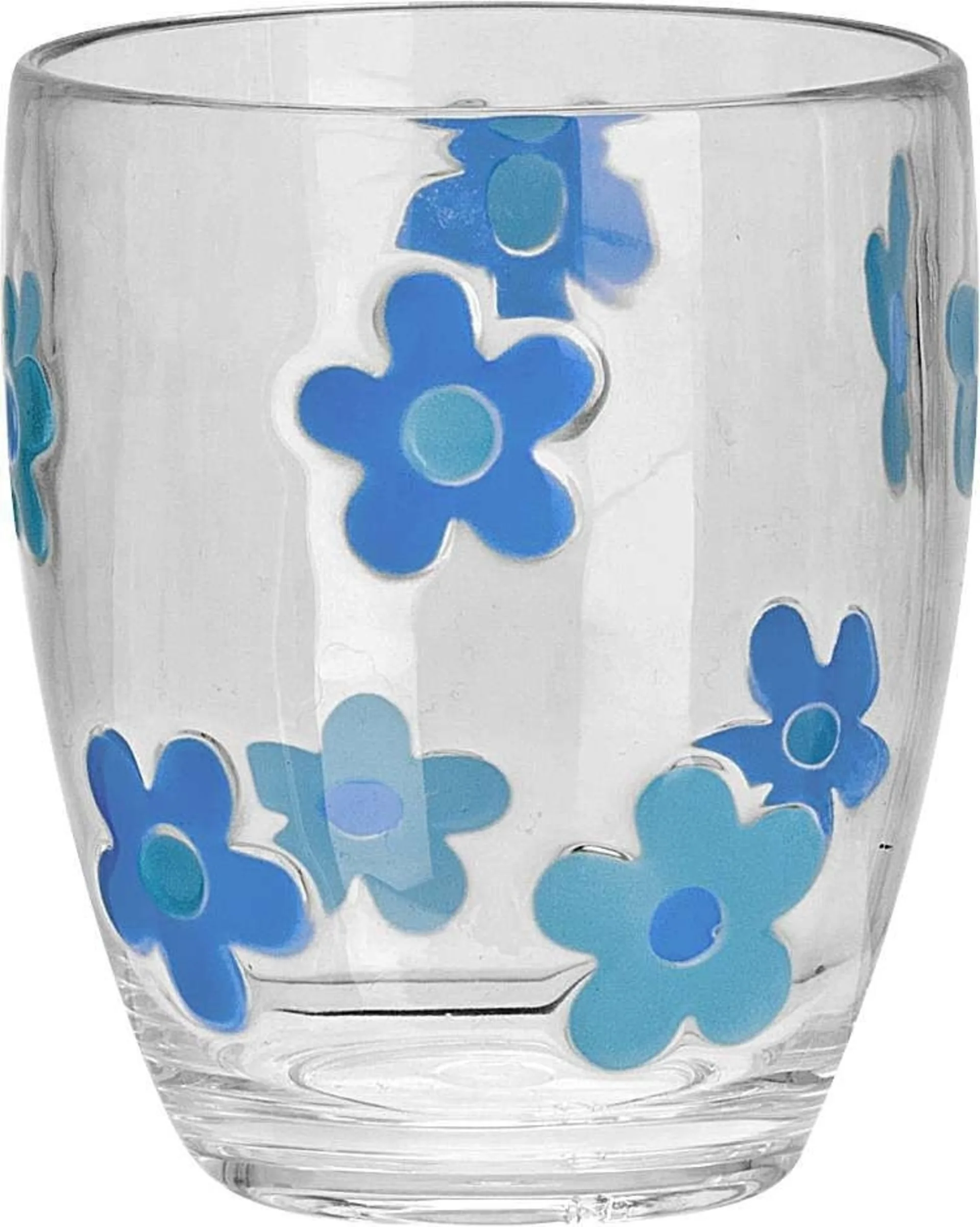 Flamefield Gläser-Set Flower Aqua 200 ml