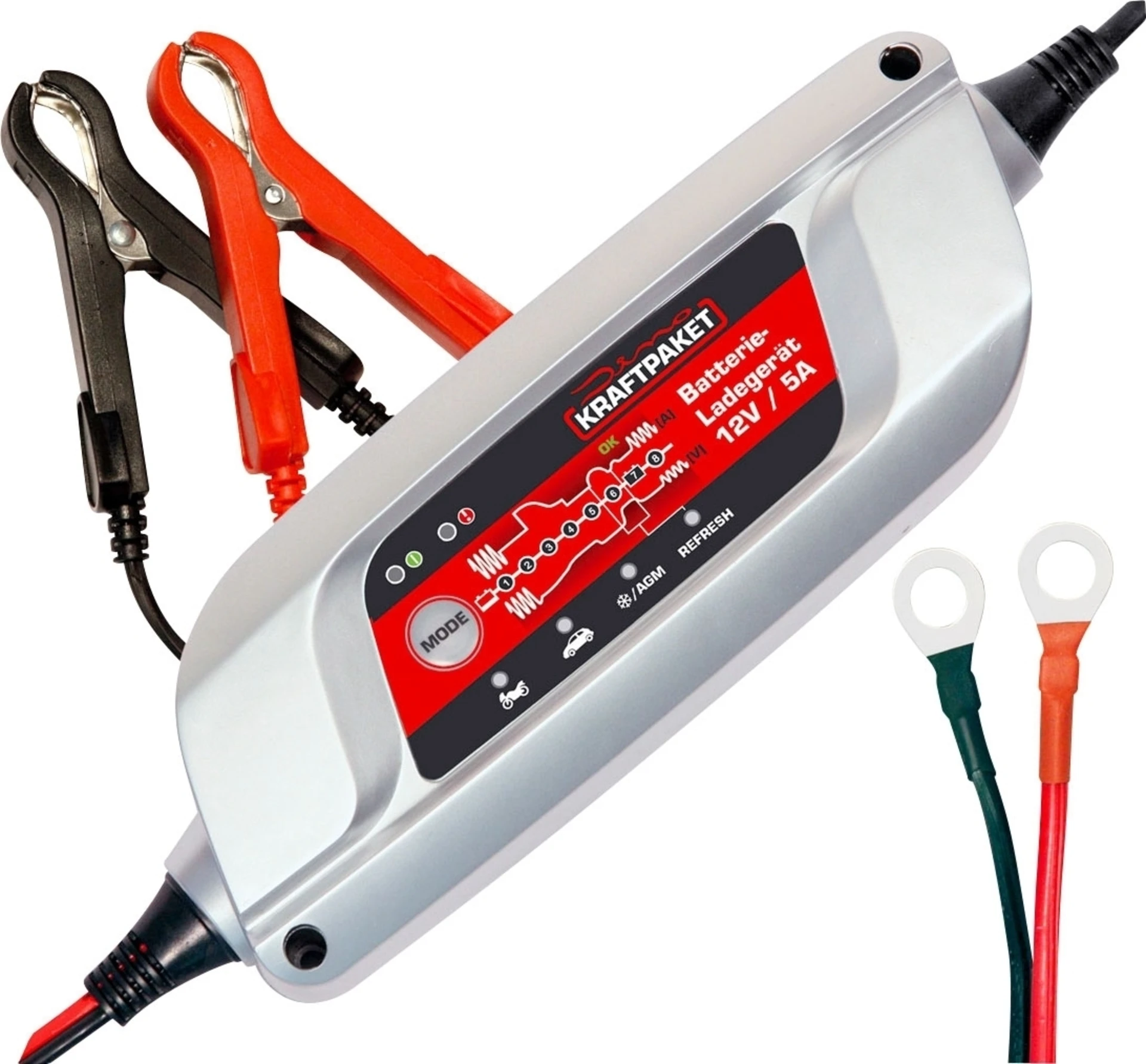 Chargeur de batterie Dino Kraftpaket 12 V / 5 A