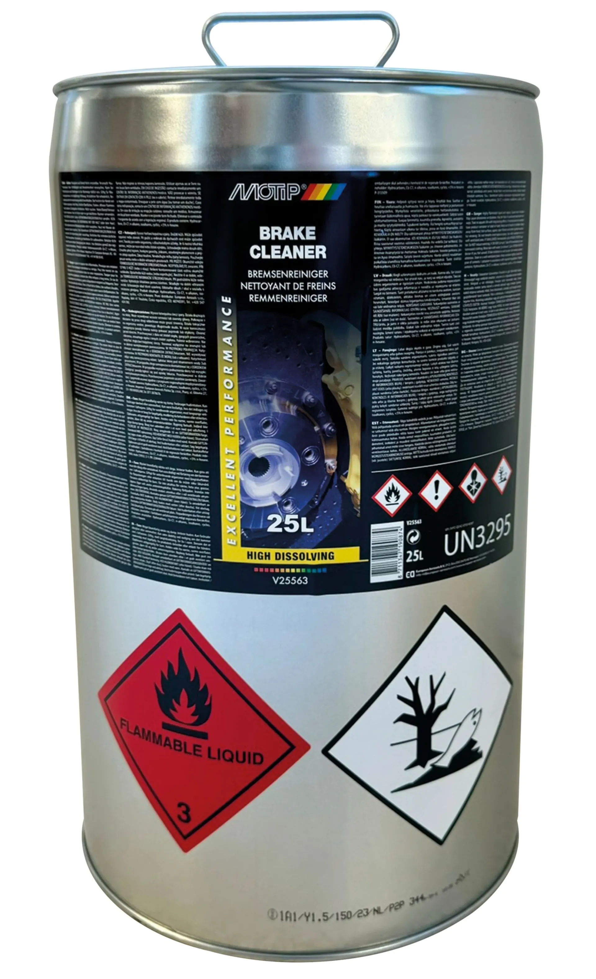 MoTip - Nettoyant pour freins Power, 25 litres : un nettoyant pour freins super puissant MoTip - Nettoyant pour freins Power, 25 litres : un nettoyant pour freins super puissant