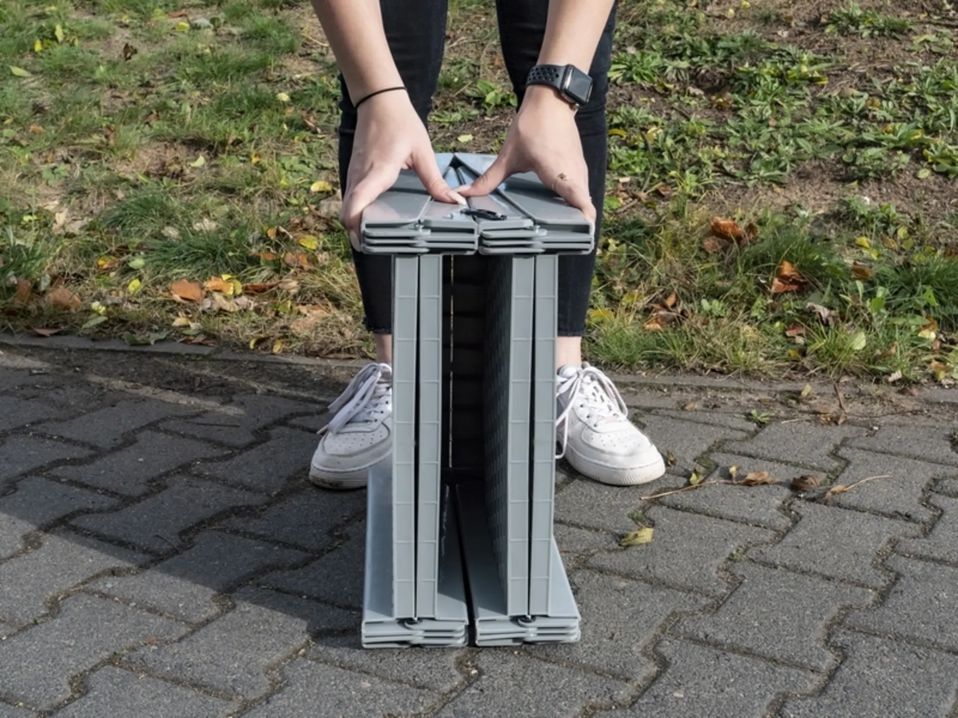 Rampe pour chien pliable en plastique Emma - aide à l'entrée pour les chiens