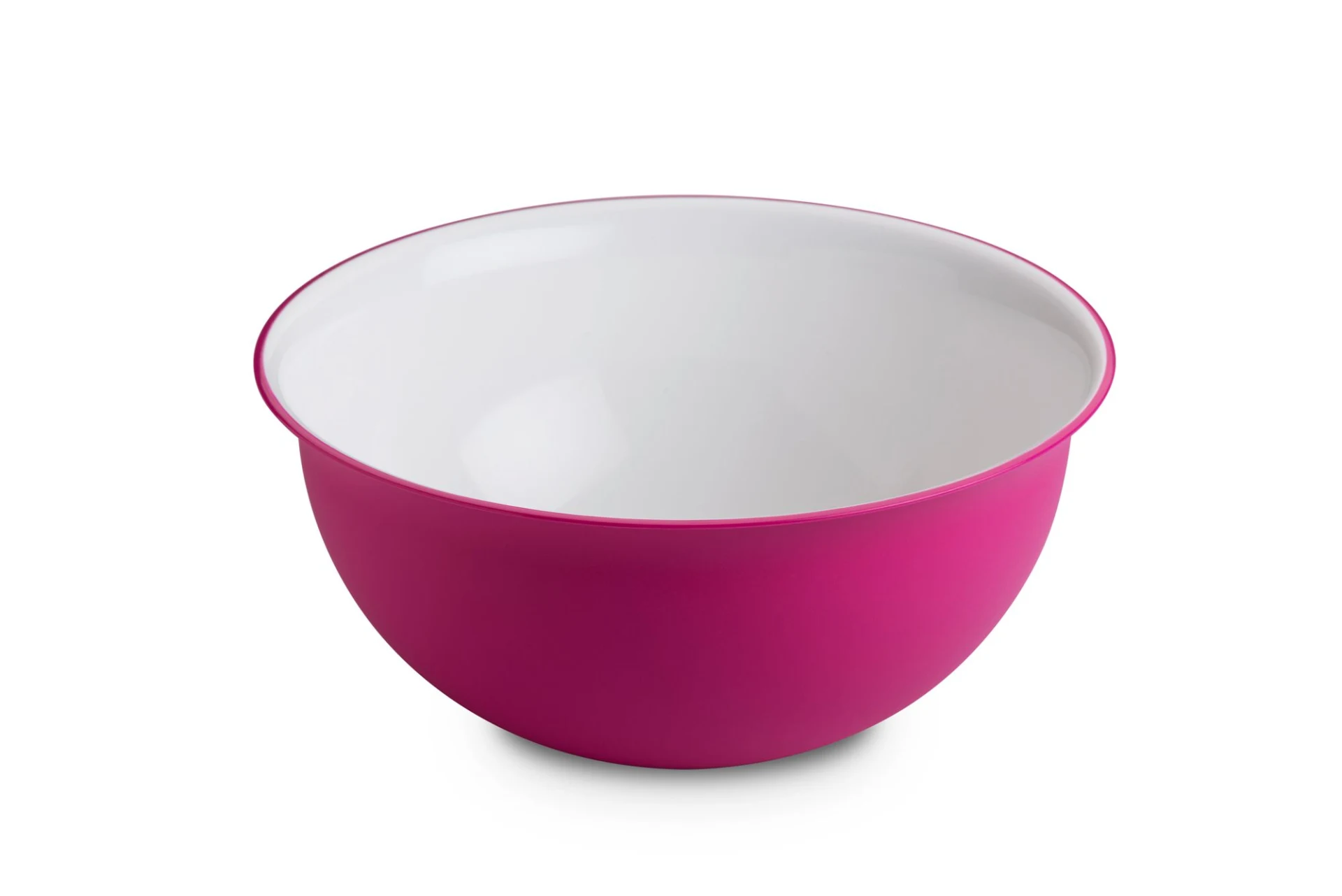 Omada Salatschüssel 26,5 cm 3,5 Liter weiß fuchsia Omada Salatschüssel 26,5 cm 3,5 Liter weiß fuchsia