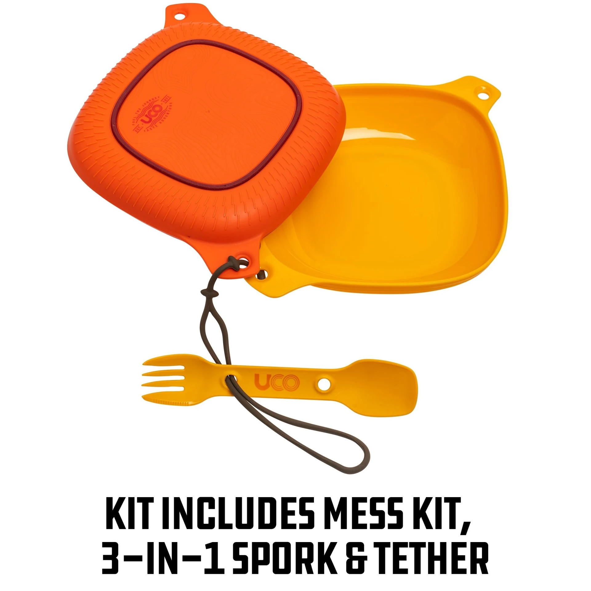 Four Piece Mess Kit RetroSunrise UCO Ware