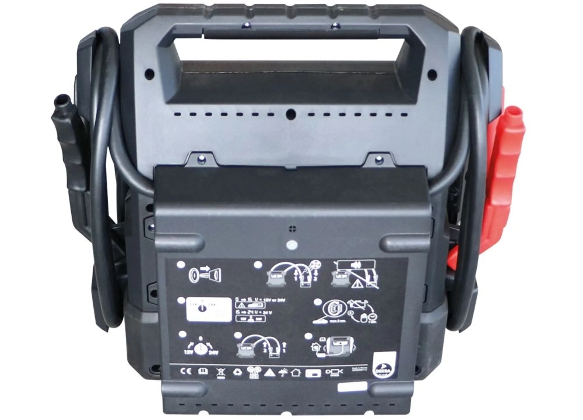 Start Booster 12 V / 24 V 4'600/2'300 A-peak 2 x 22 Ah 1800/900CA Start Booster 12 V / 24 V 4'600/2'300 A-peak 2 x 22 Ah 1800/900CA