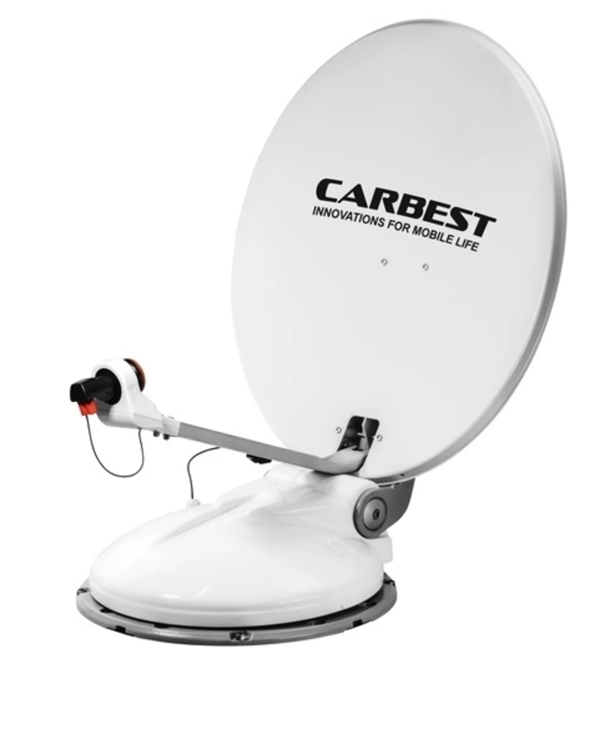 Carbest Travelsat 2 - Twin Sat-Anlage mit Bluetooth und Skew (80 cm) Carbest Travelsat 2 - Twin Sat-Anlage mit Bluetooth und Skew (80 cm)