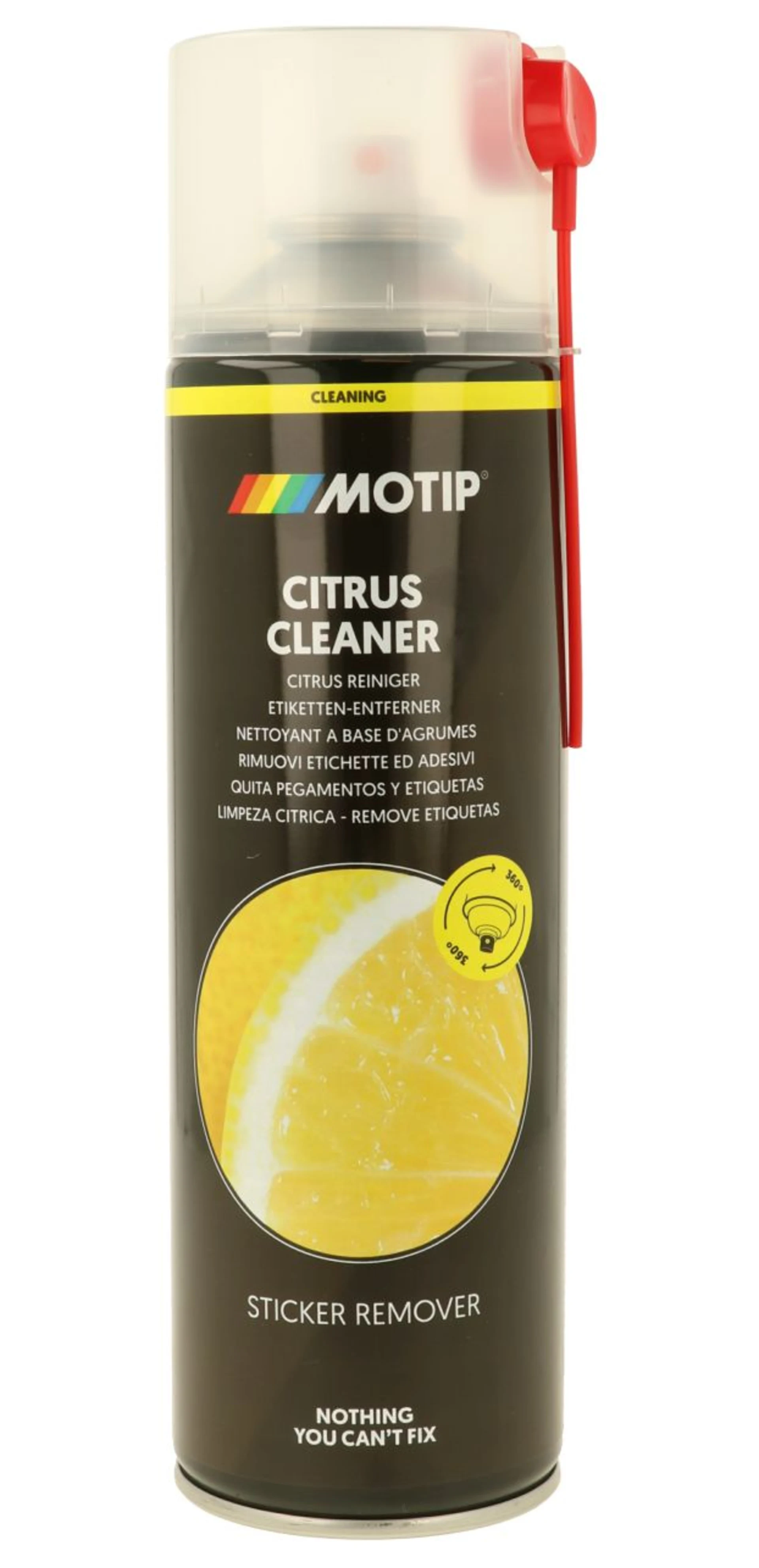 MoTip - Etikettenentferner, Citrus Cleaner, 500 ml 500 ml Etiketten-Entferner