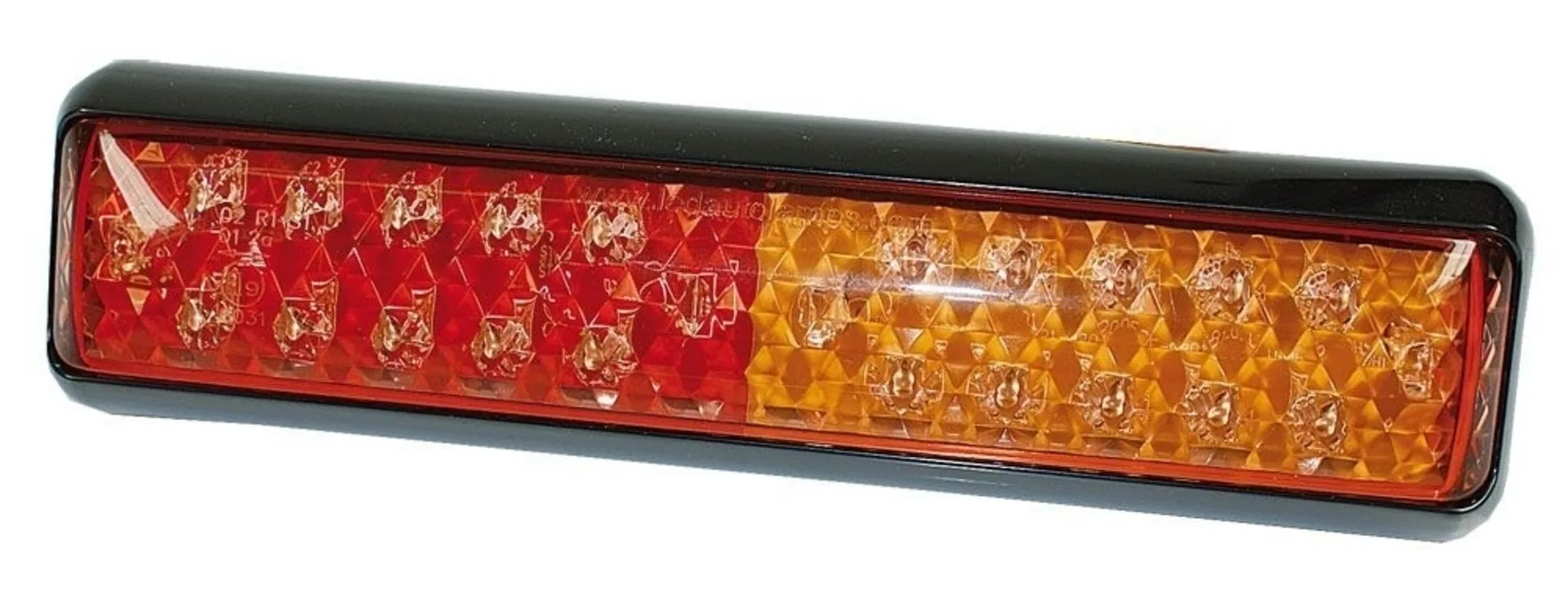 LED Schlussleuchte 12/24V L+R 200x50x28mm, IP67