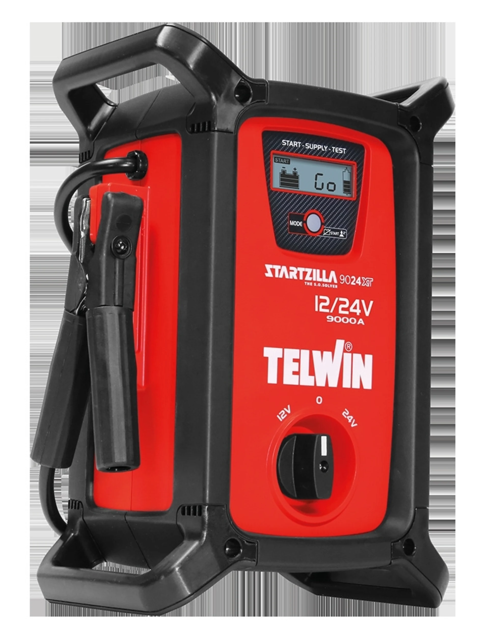 Telwin - Startzilla 9024 XT, 12/24 V Booster 12/24 V, 9’000 / 4’500 A