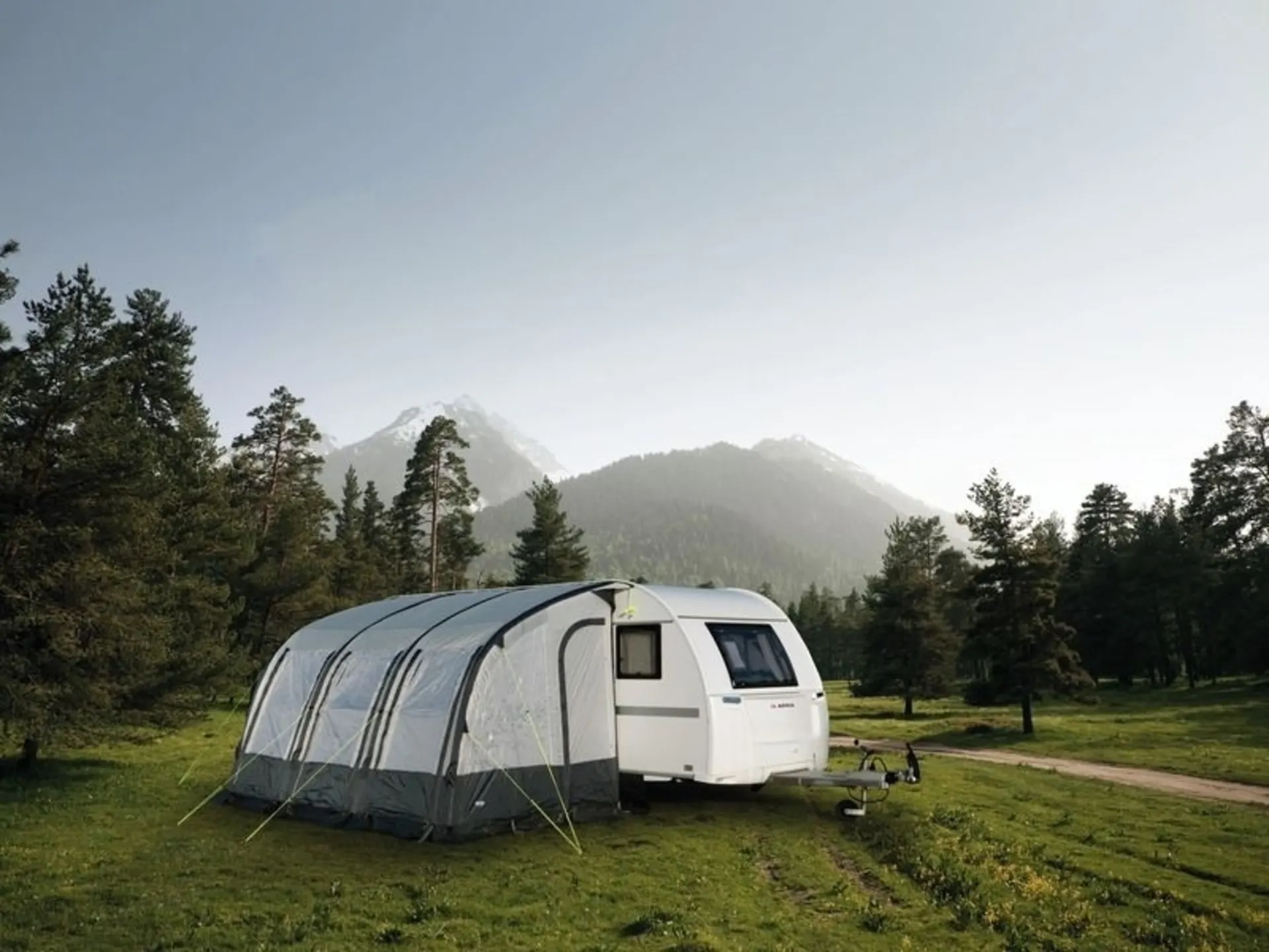 Caravanvorzelt RIMINI AIR II mit Schnellaufbau-Luftzelt