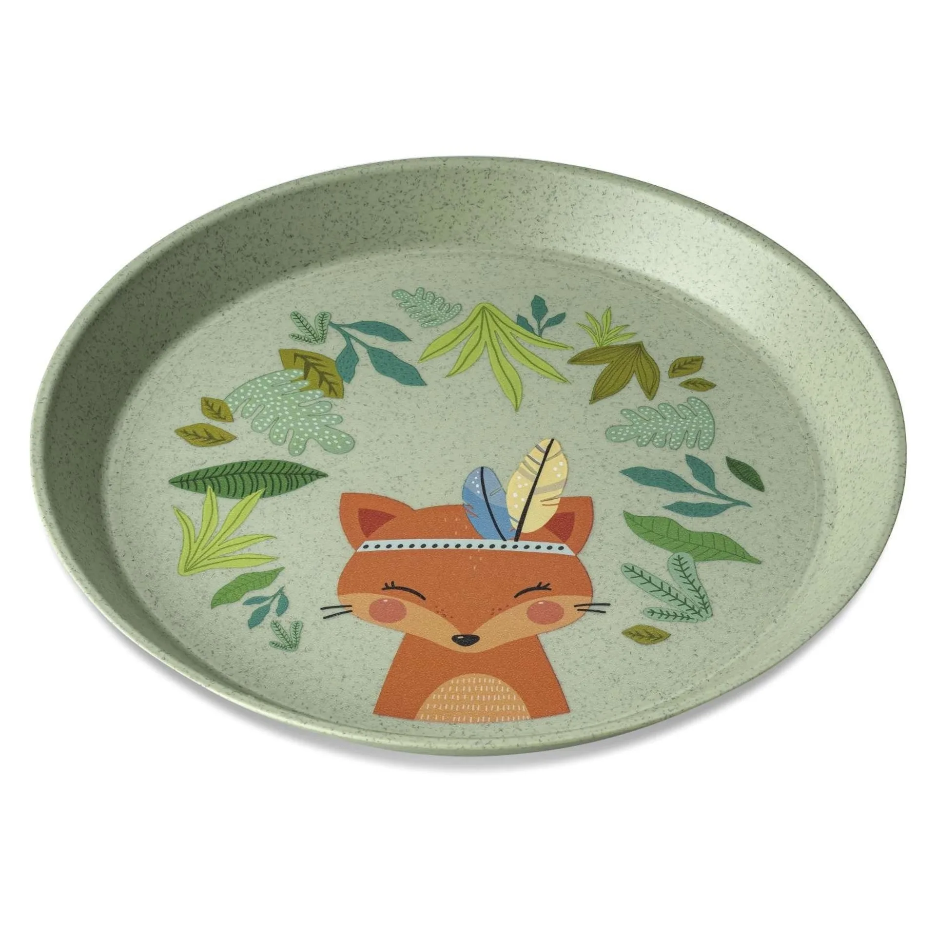 Koziol Organic Kids Set Kindergeschirr Set 3-tlg. Green