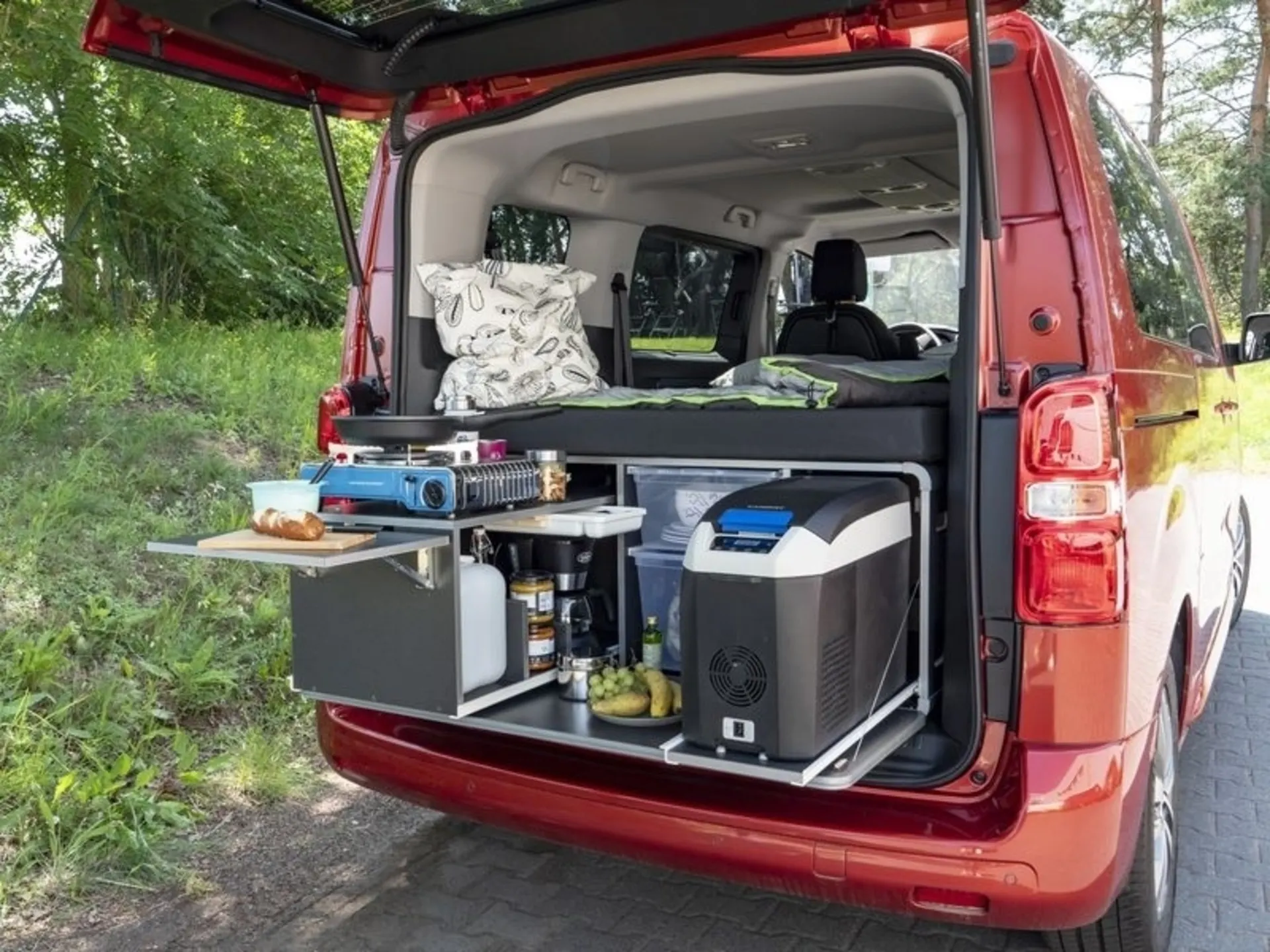 Campingbox M pour VW Caddy et autres minicampers et minivans