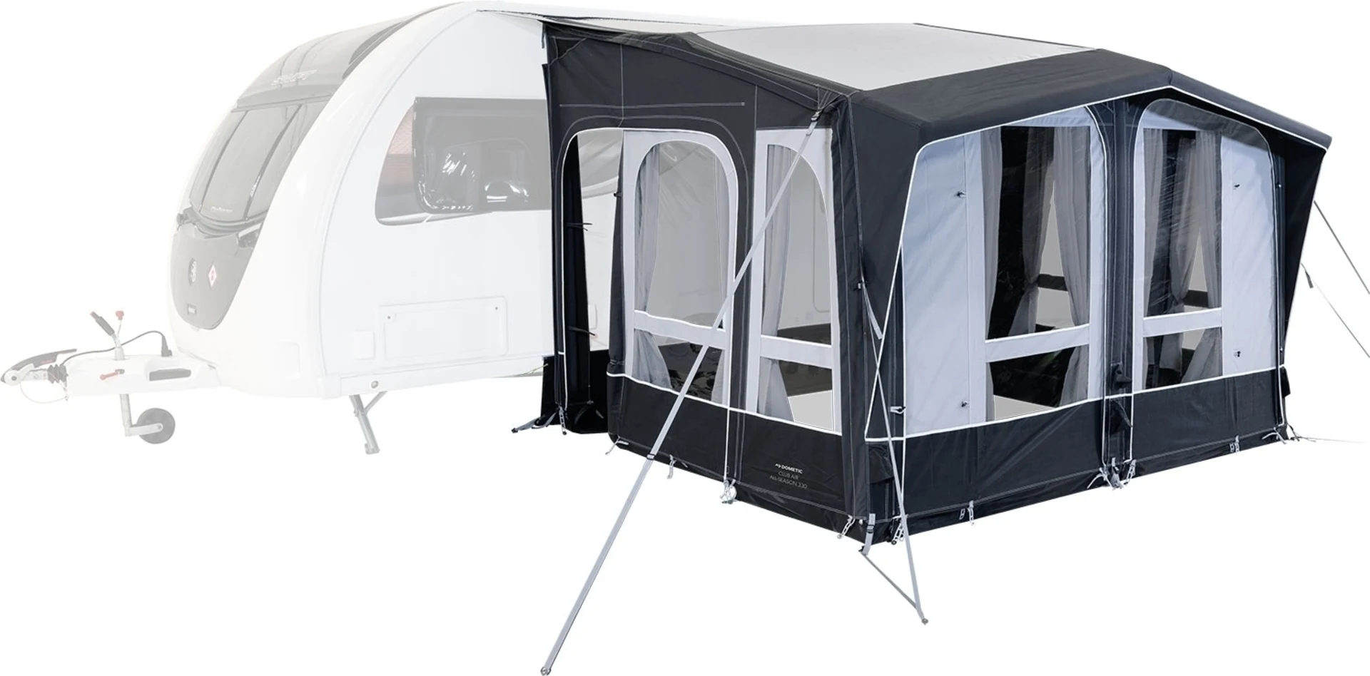 Dometic Club AIR All-Season 330 M Aufblasbares Ganzjahresvorzelt Breite 3,3 m Höhe 235 – 295 cm