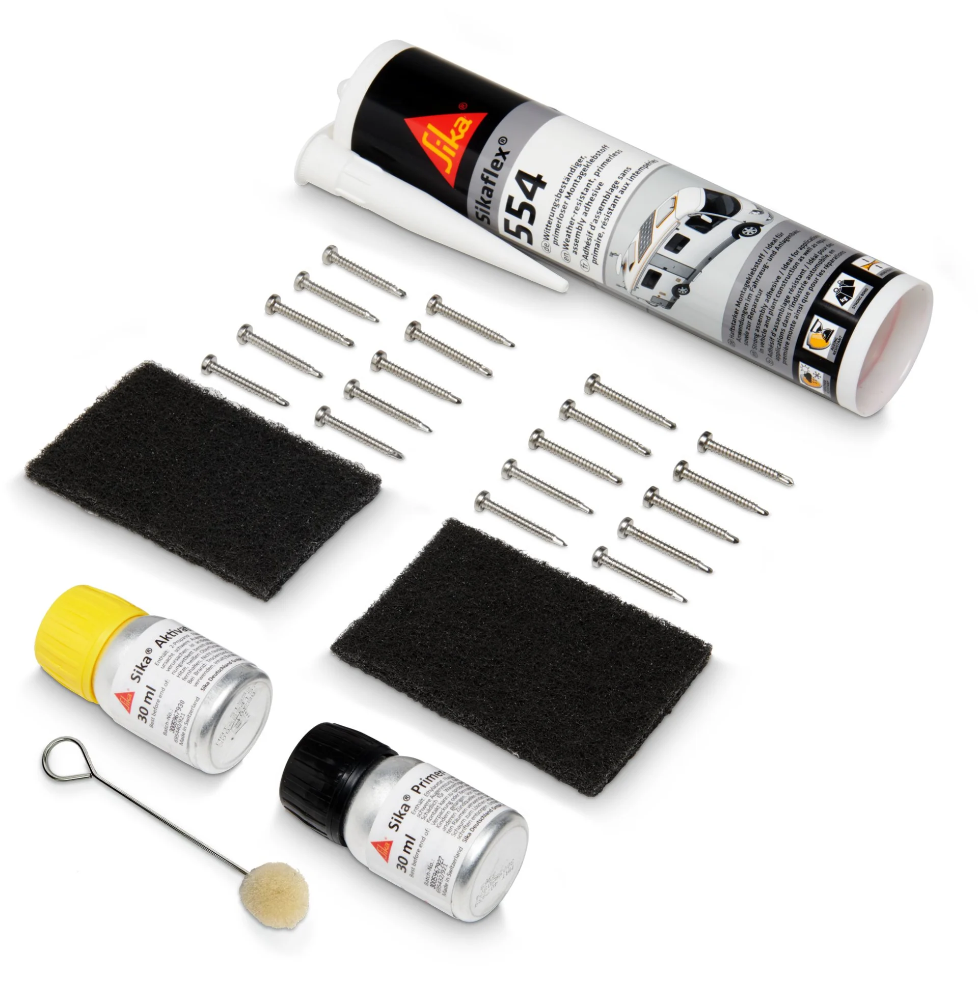 Büttner MT-set de collage pour profilés de maintien pour 2 modules