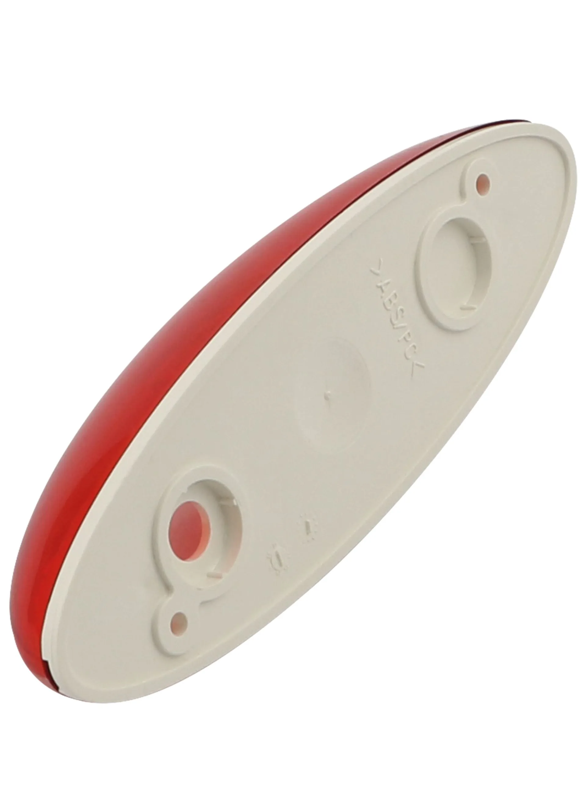 Jokon - Umrissleuchte SPL 2010 rt/ws 12/24 V Boden weiss 124 x 39 mm, Aufbau