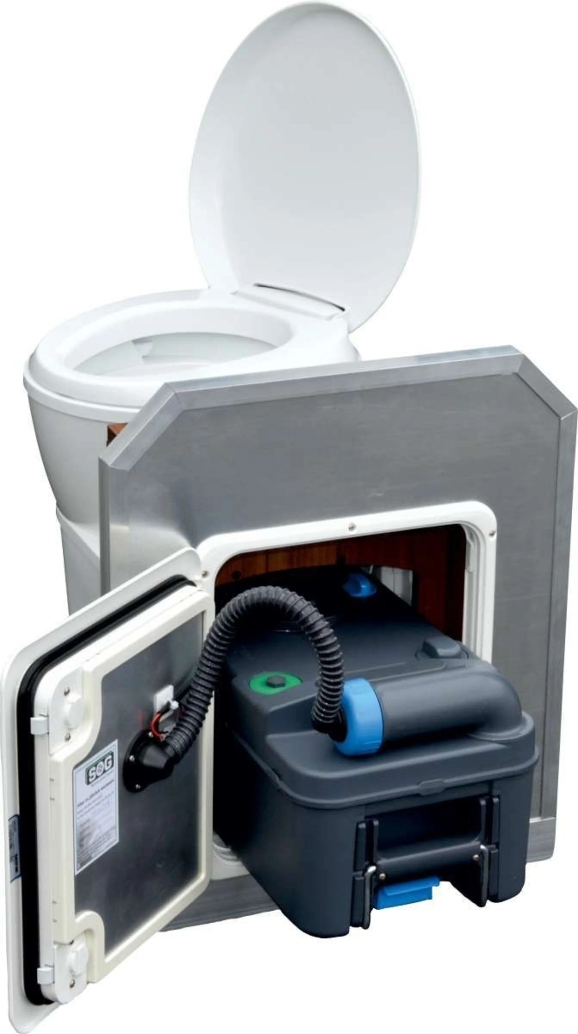 SOG I Typ H (C220) 12V Toilettenentlüftung Türvariante weiß