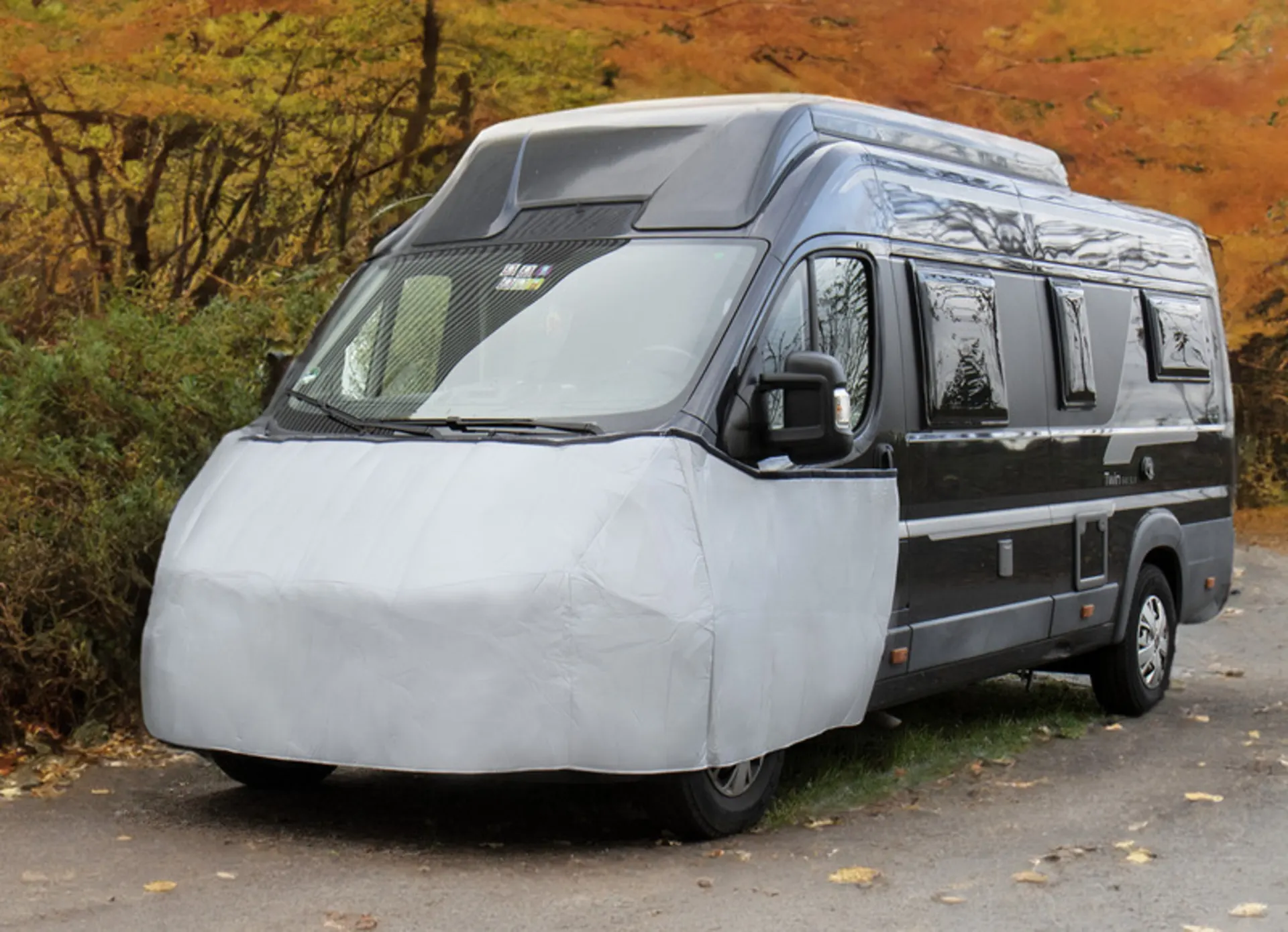 Thermoschutz Fahrerhausscheibe VW T5 2006-2014, ohne Klettverschluss