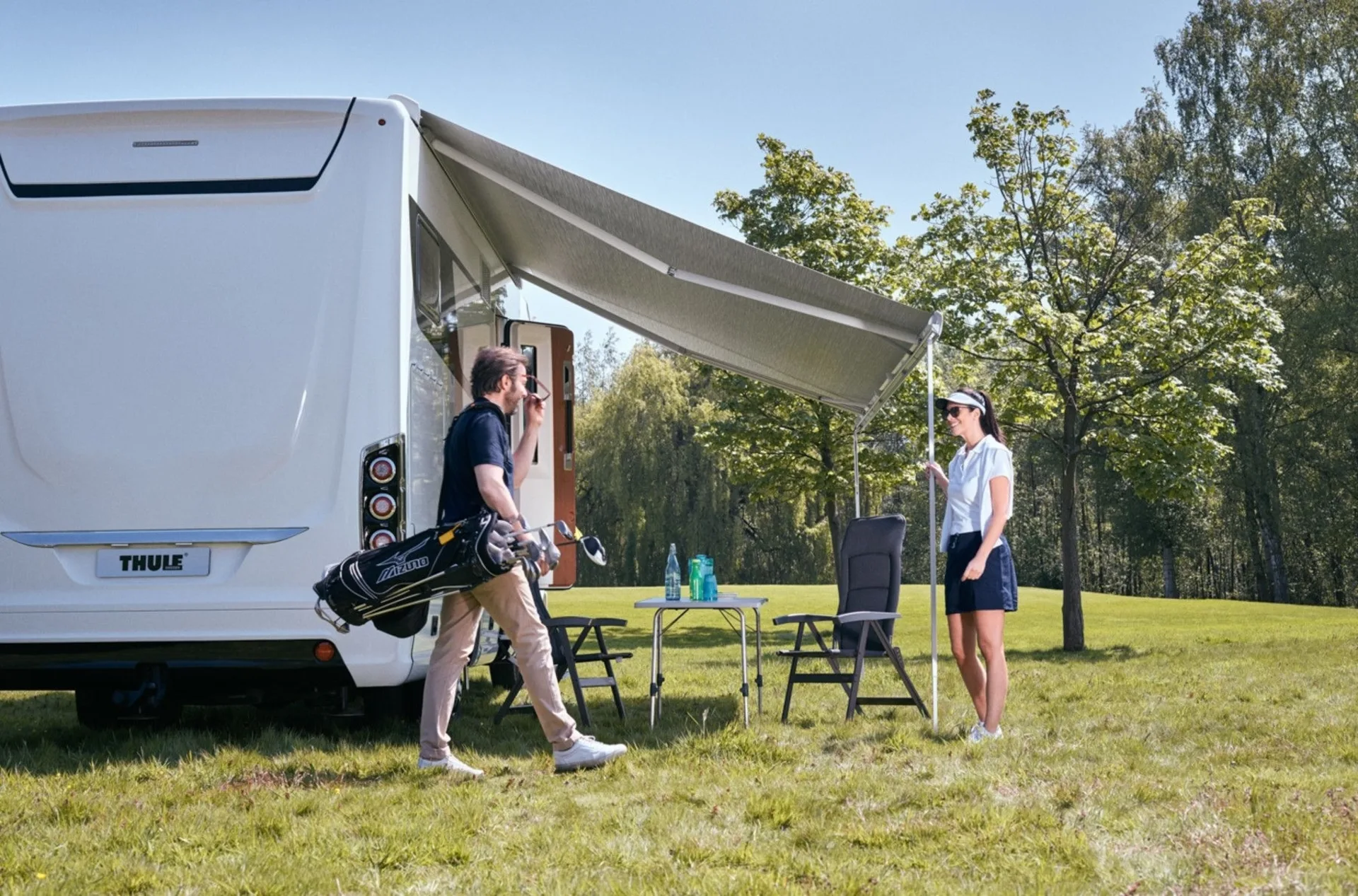 Thule Omnistor 9200 450x300cm Mystic grau