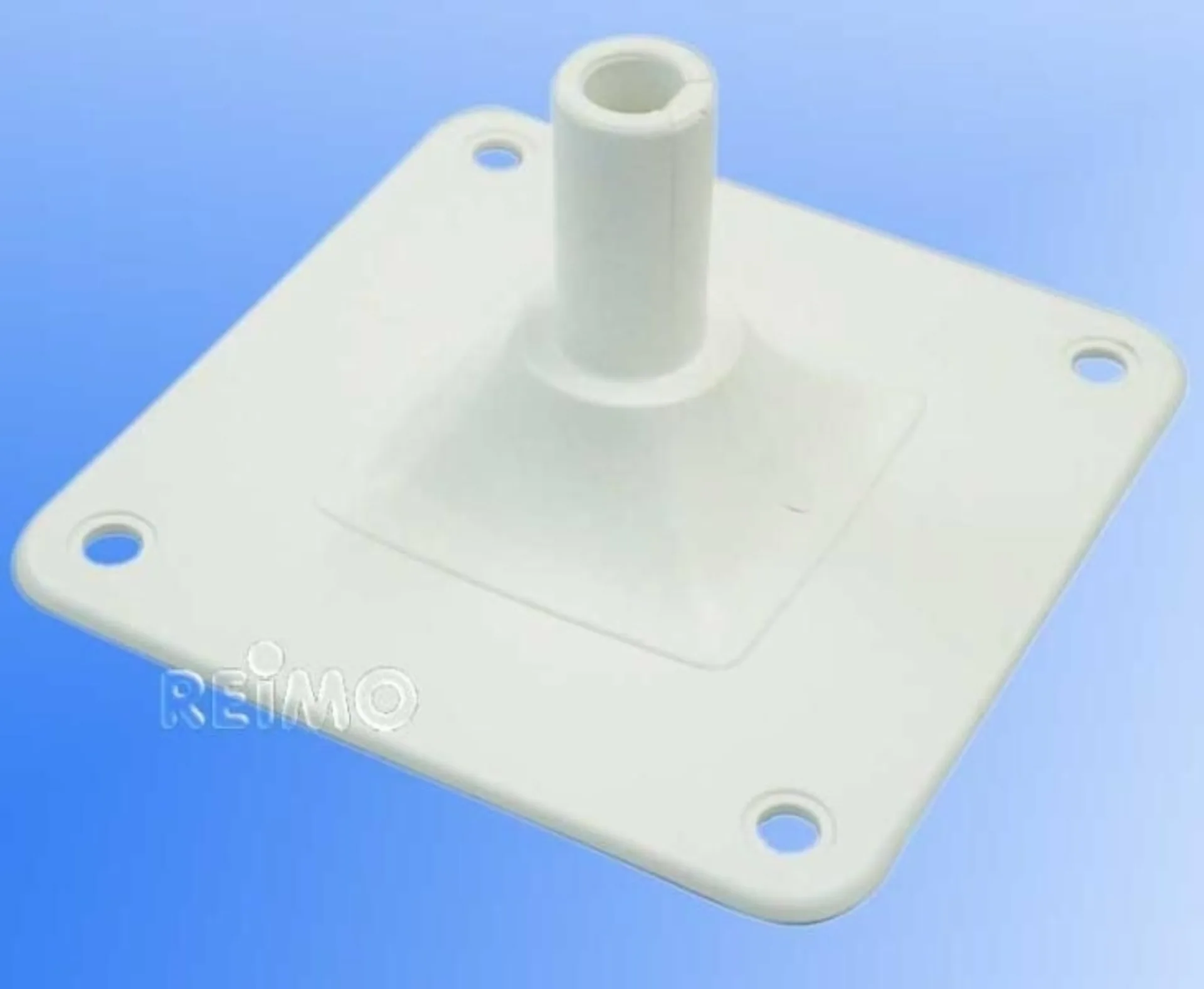 Plaque de fond pour la fixation du support