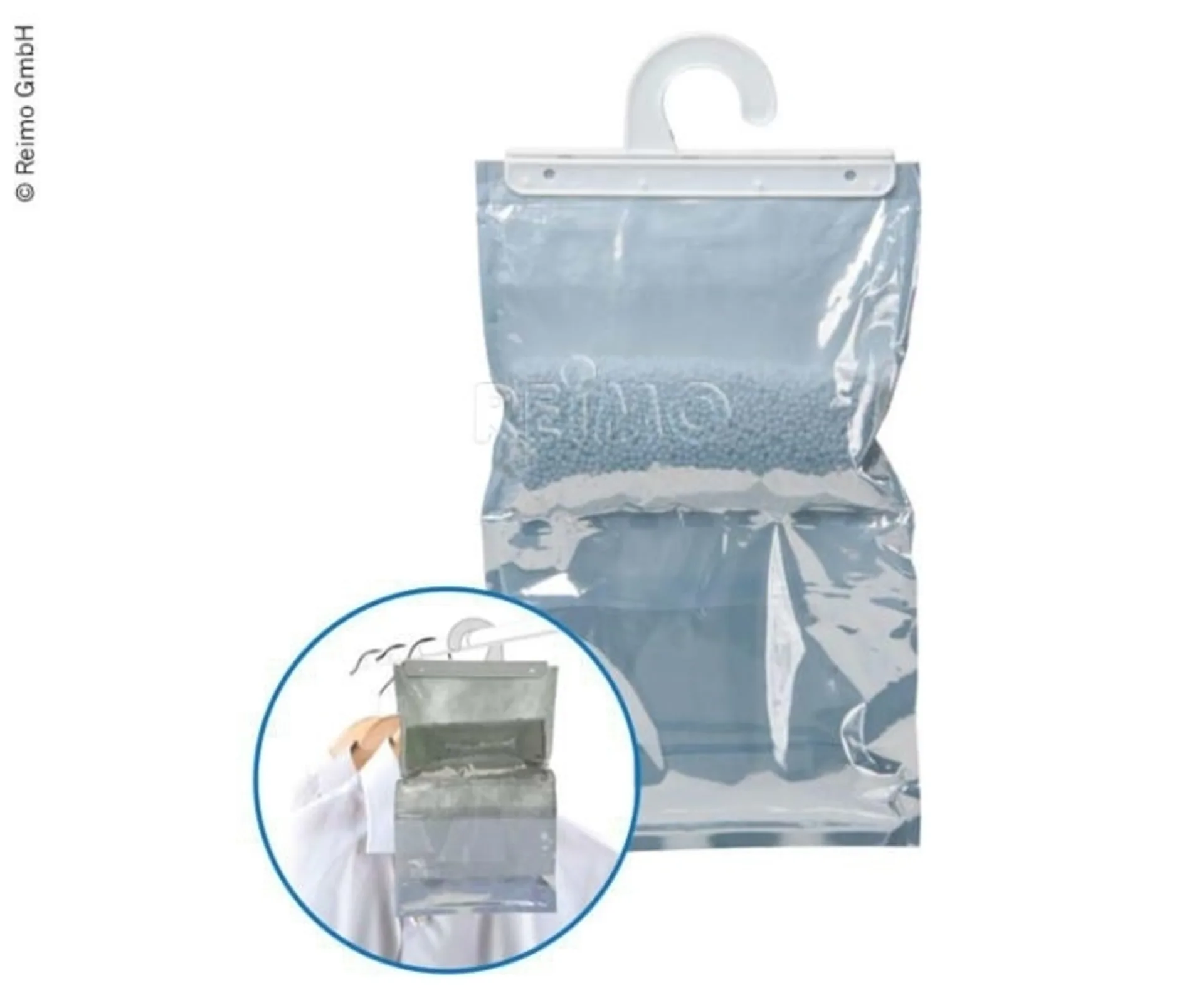 Schrankentfeuchter Humydry mit 450g Granulat und Wirkungsdauer von 1-3 Monaten