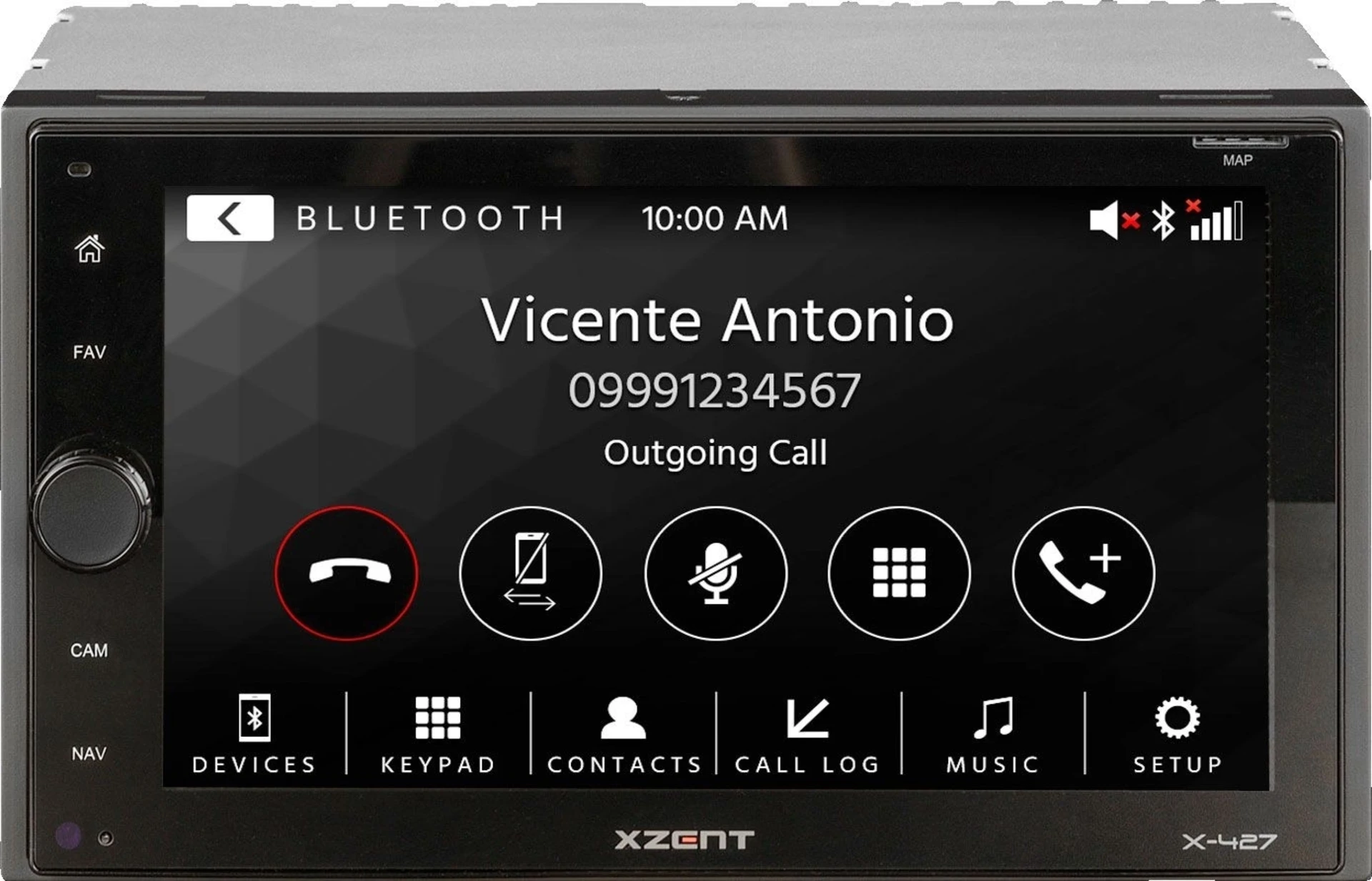 Xzent X-427 2-DIN Naviceiver Infotainmentsystem