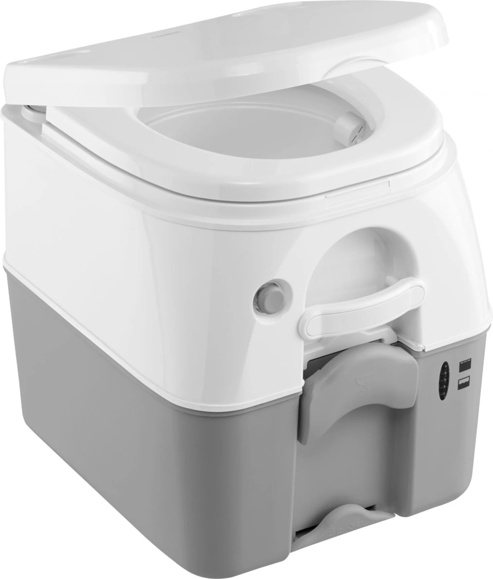 Portable Campingtoilette 976 grau 8,7/18,9 Liter
