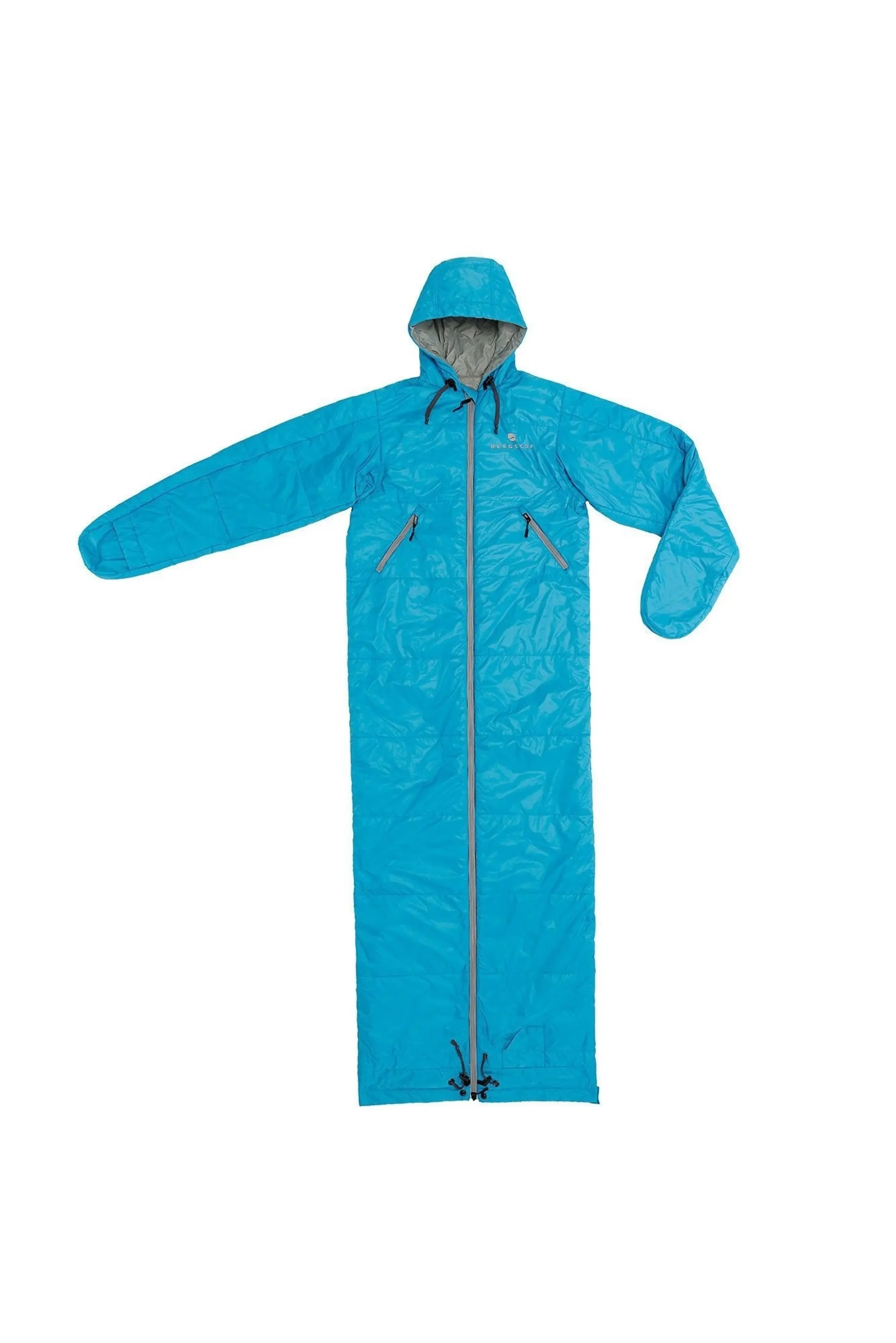 CozyBag Light - sky blue / grey - S